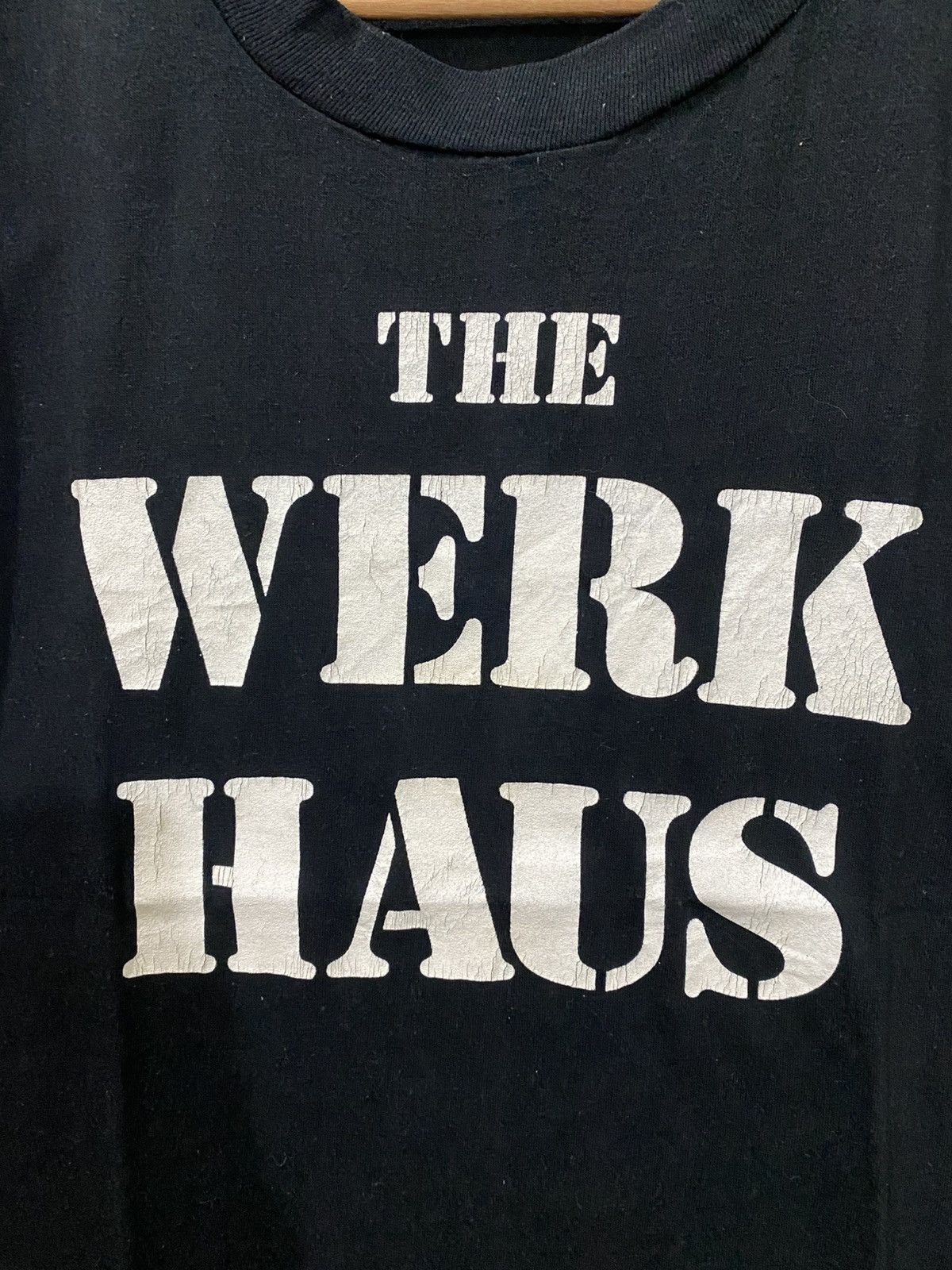 Vintage Vintage The Werk Haus Graphic T-Shirt Black | Velva Sheen Size US L / EU 52-54 / 3 - 3 Thumbnail