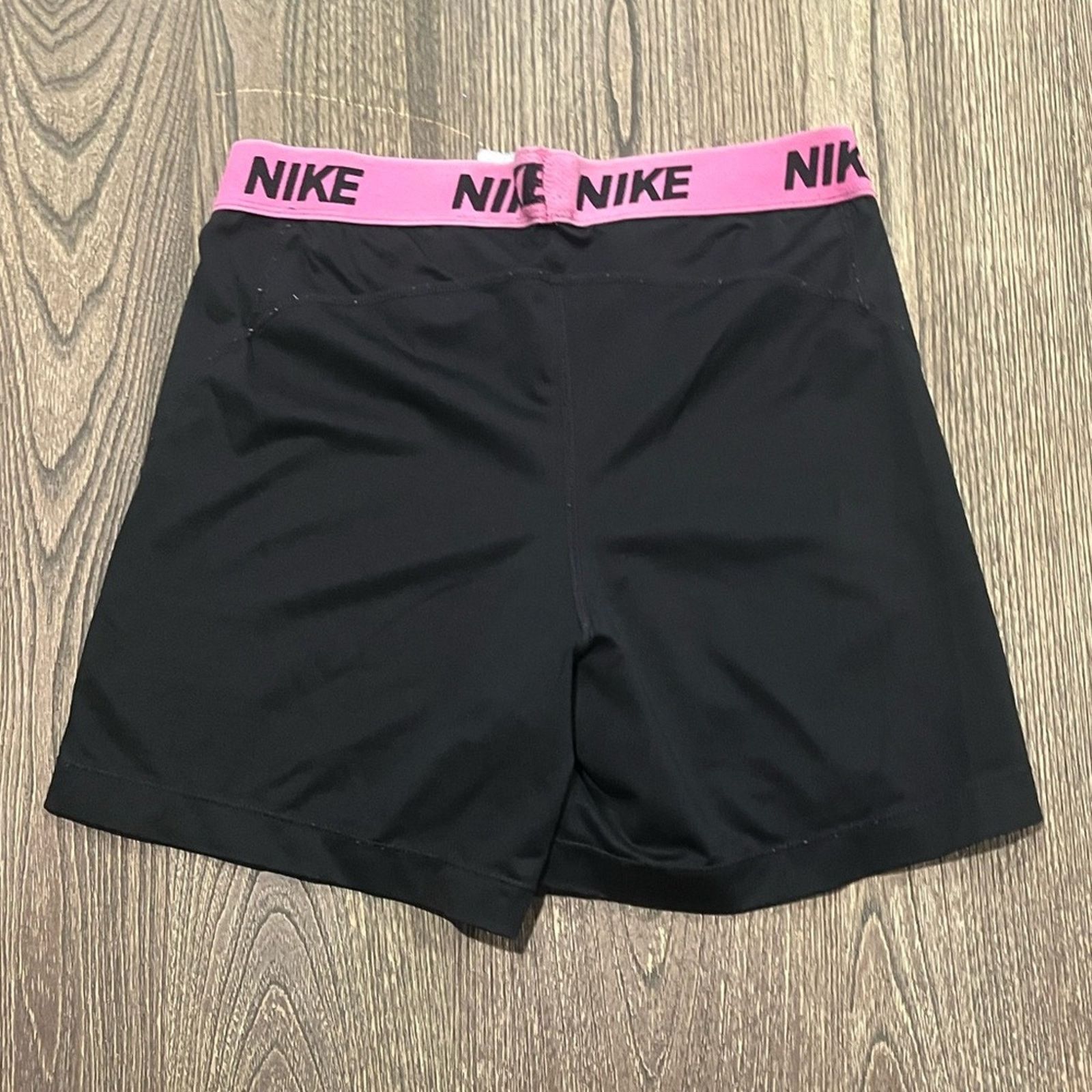 Nike Nike Biker Shorts High Rise Elastic Waistband Swoosh Logo S Size 27" / US 4 / IT 40 - 3 Thumbnail
