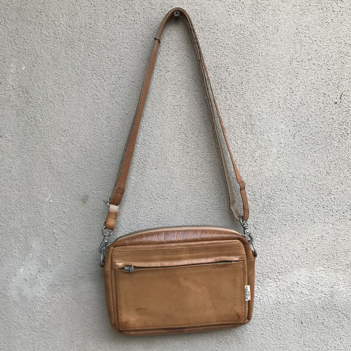 Porter Porter Leather Square Shoulder Bag Size ONE SIZE - 2 Thumbnail