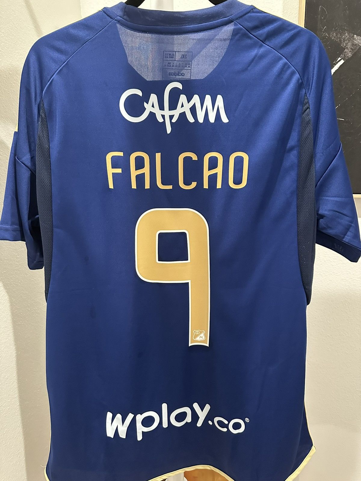 Adidas 2024-25 Millonarios Radamel Falcao Soccer Jersey Size US XL / EU 56 / 4 - 1 Thumbnail