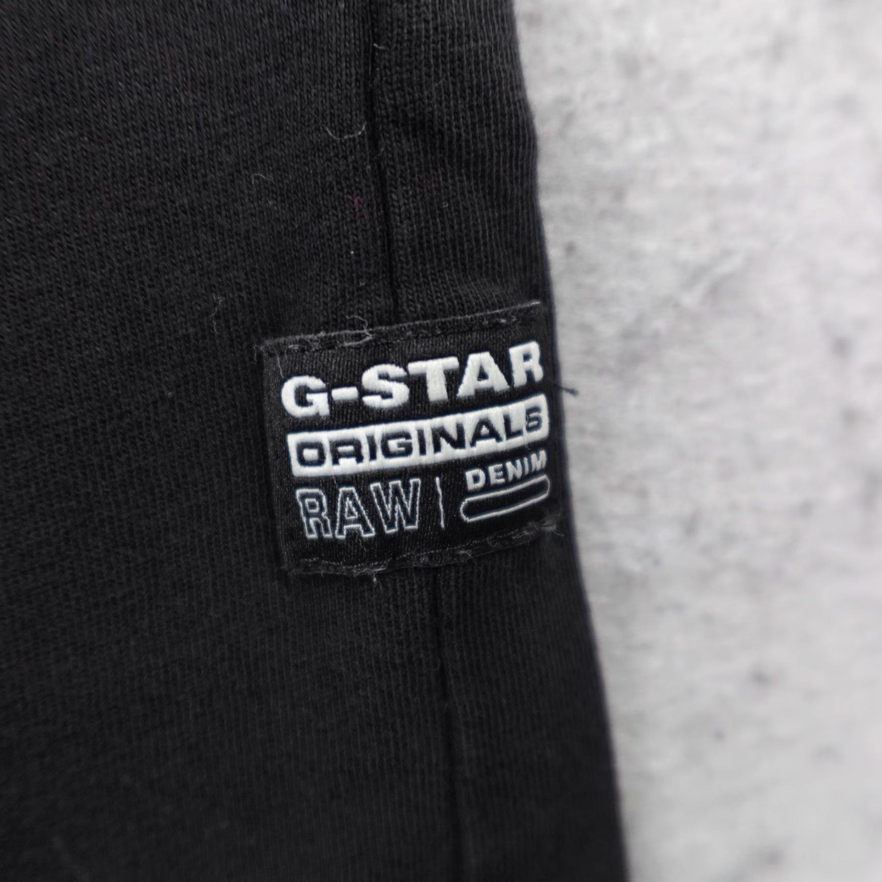 G-Star G Star Raw Shirt Mens Large Black Graphic 07 R T SIS Logo Graphic Short Sleeve Size US L / EU 52-54 / 3 - 4 Thumbnail