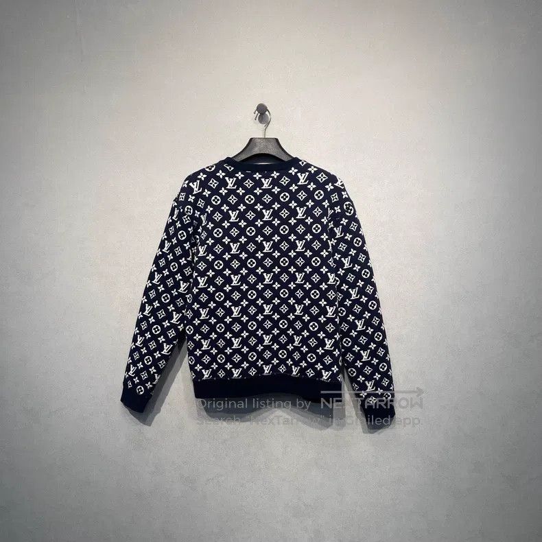 Louis Vuitton Louis Vuitton Full logo sweatshirt Size US L / EU 52-54 / 3 - 2 Thumbnail
