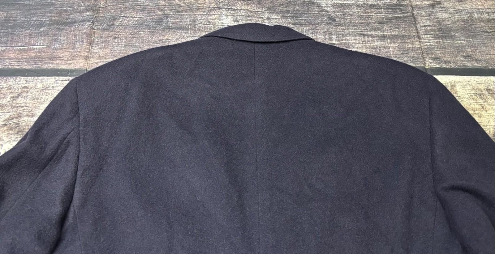 Evan Picone Evan Picone Blazer Jacket Mens 42L Camel Hair Navy Sports Size 42L - 8 Thumbnail