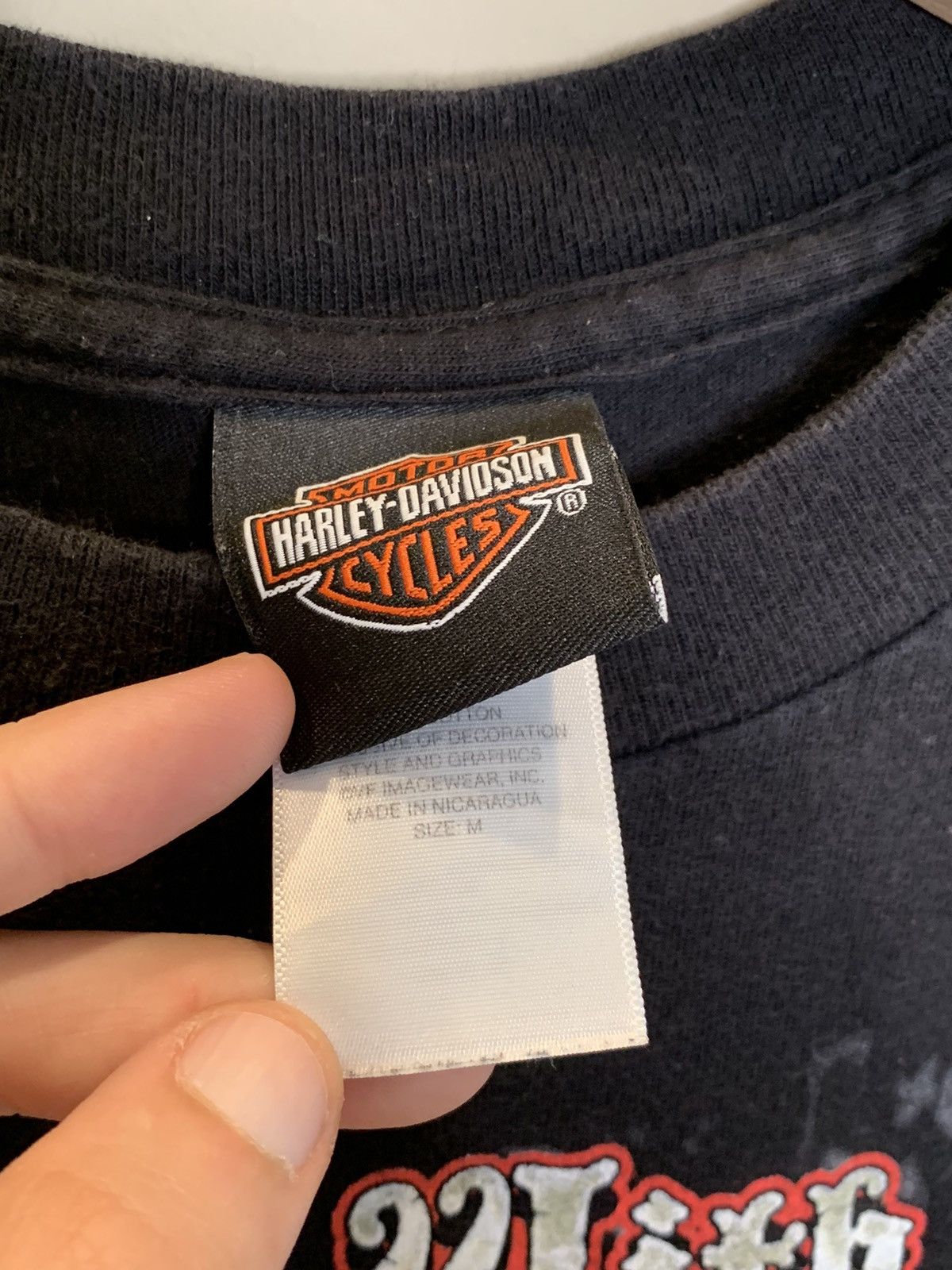Harley Davidson × Vintage *RARE* Harley Davidson Ride With Pride Pinup Texas T-Shirt Size US M / EU 48-50 / 2 - 6 Thumbnail