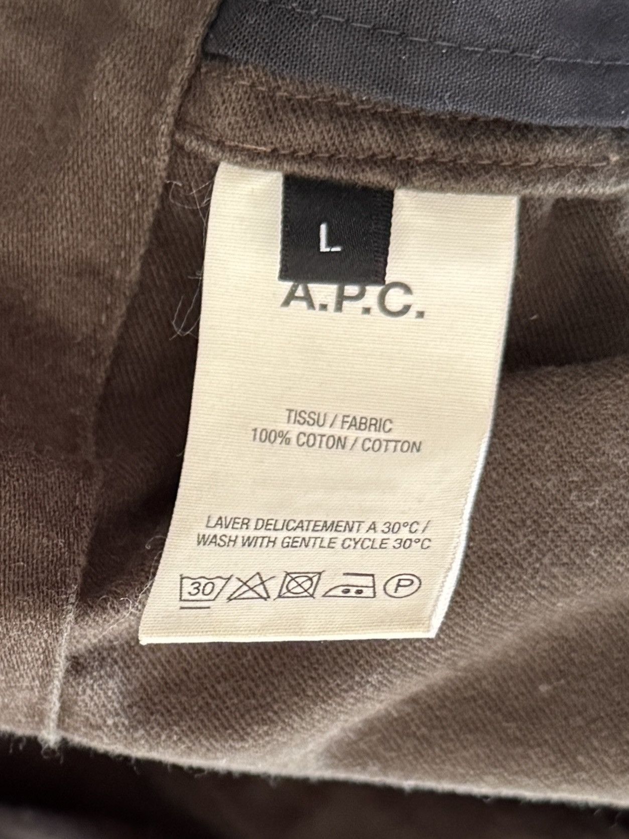 A.P.C. APC KANYE 2014 JACKET OLIVE Size US L / EU 52-54 / 3 - 3 Thumbnail