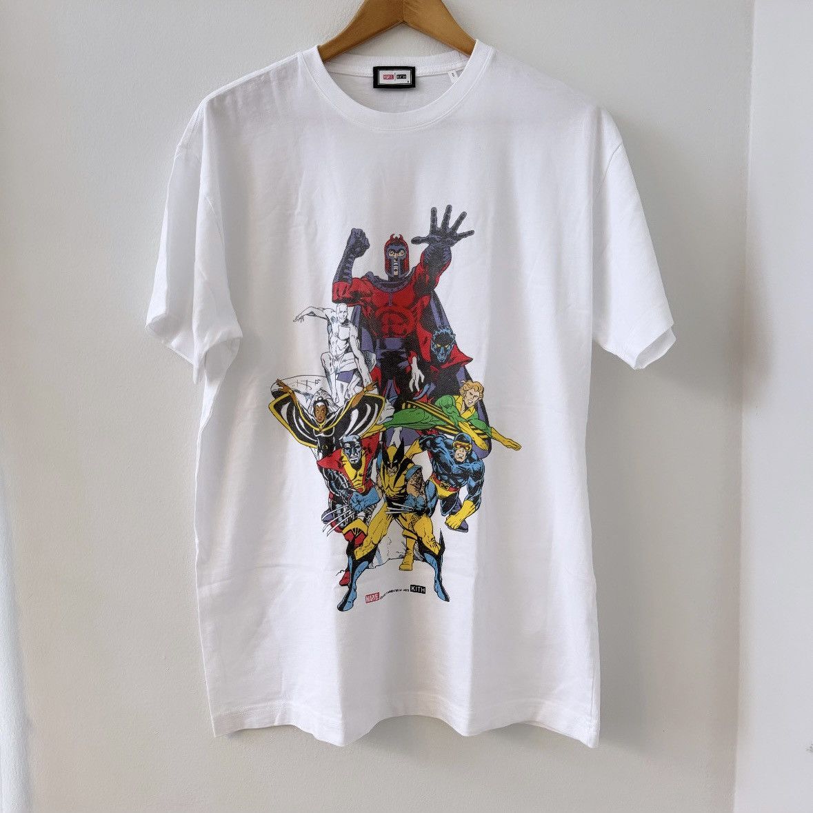 Kith x Marvel X-Men Retro Comic Vintage Tee