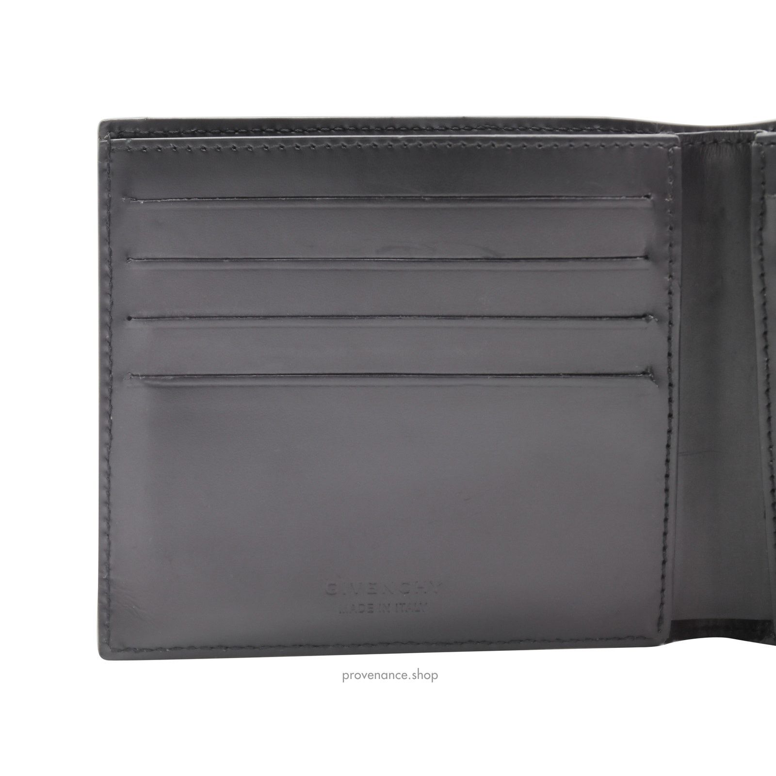 Givenchy 🔴 Givenchy Leather Wallet with Zodiac Sign Pig Print Size ONE SIZE - 6 Thumbnail