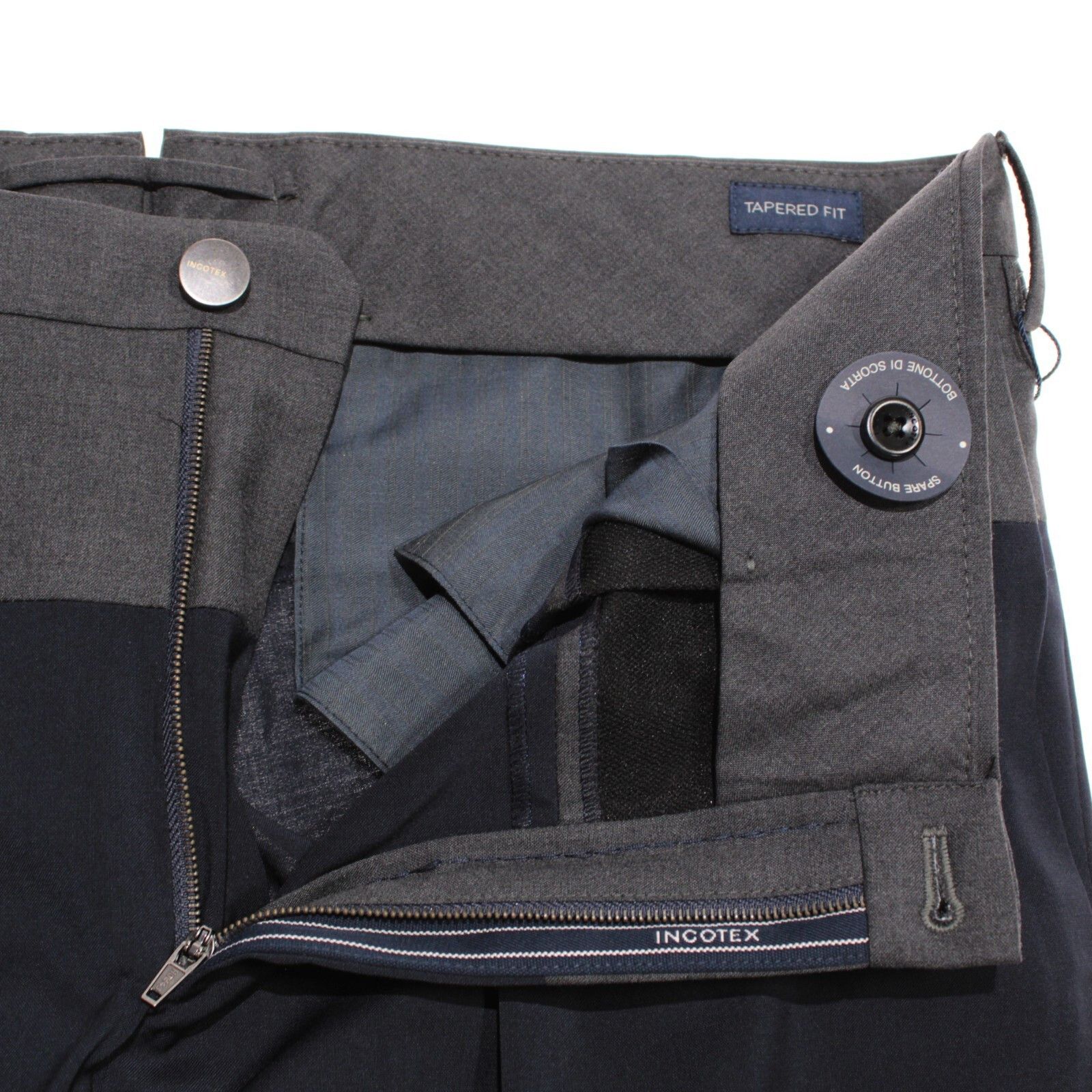 Incotex INCOTEX New with tags Dress Pants Size 34 US In Blue Size US 34 / EU 50 - 4 Thumbnail