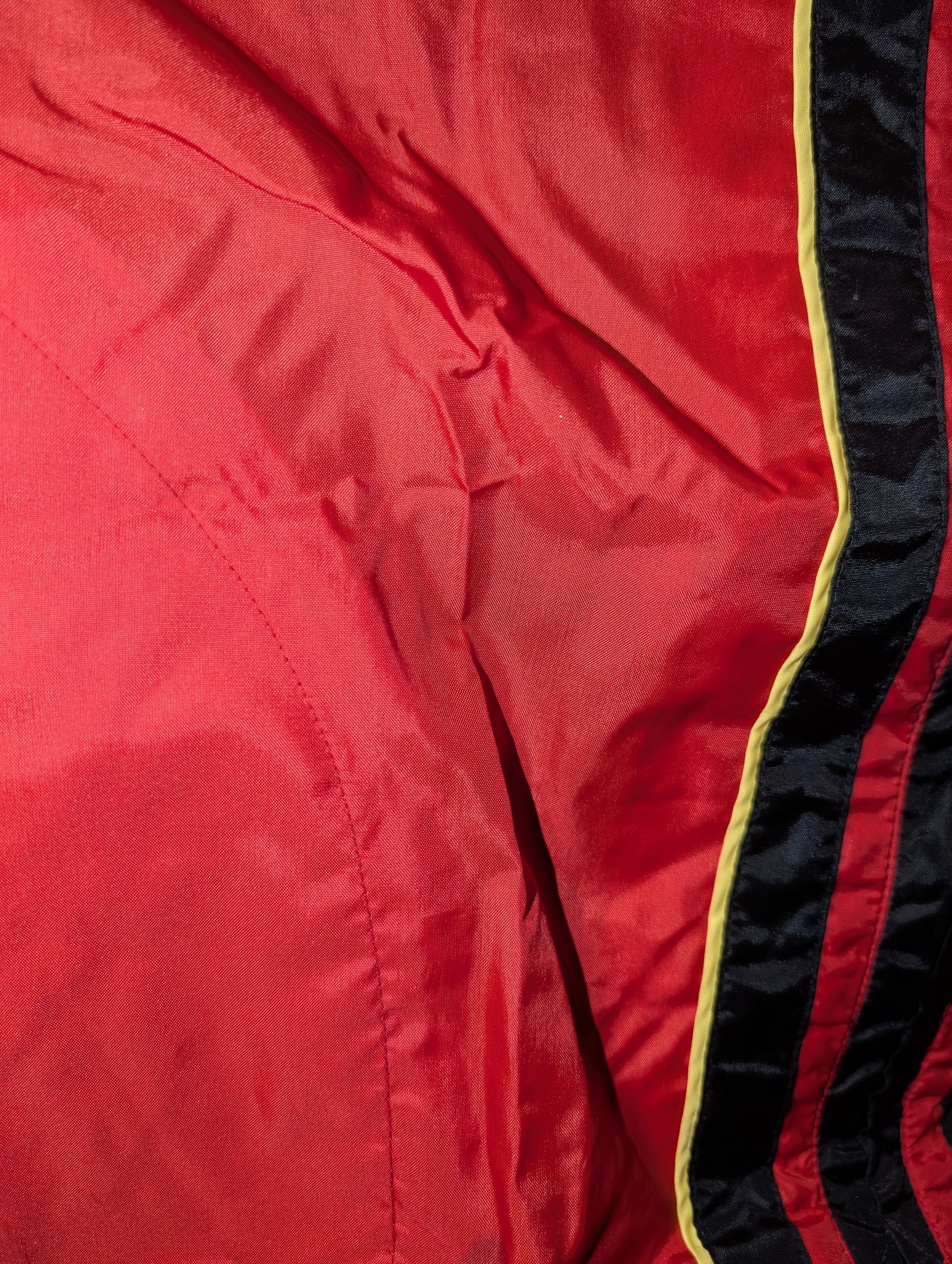 Adidas Vintage 90s Adidas Embroidered Stripe Windbreaker Jacket Size US M / EU 48-50 / 2 - 8 Thumbnail