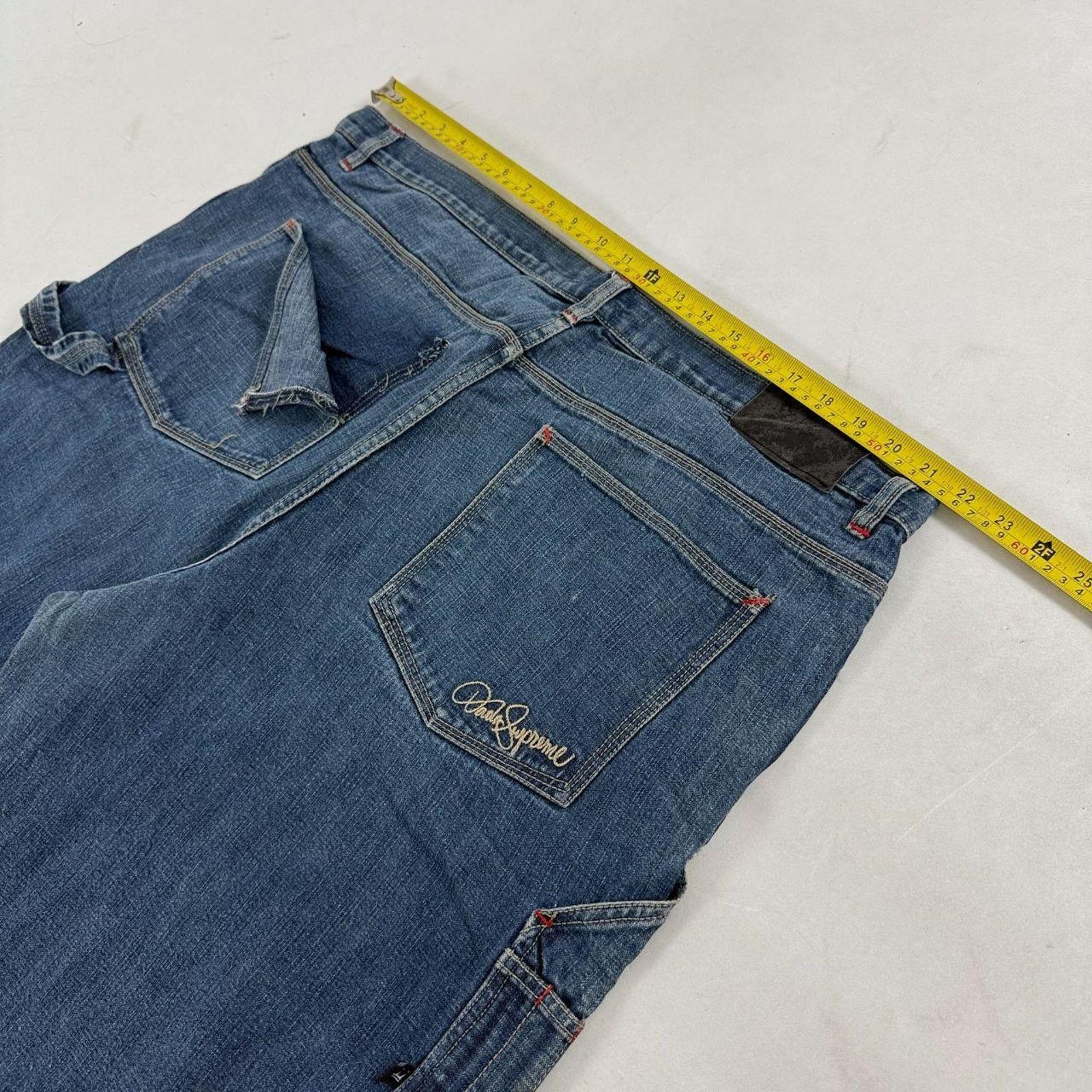 Japanese Brand × Le Grande Bleu (L.G.B.) × Vintage Vintage y2k rare grunge baggy faded stonewash wide leg jeans Size US 42 / EU 58 - 5 Thumbnail