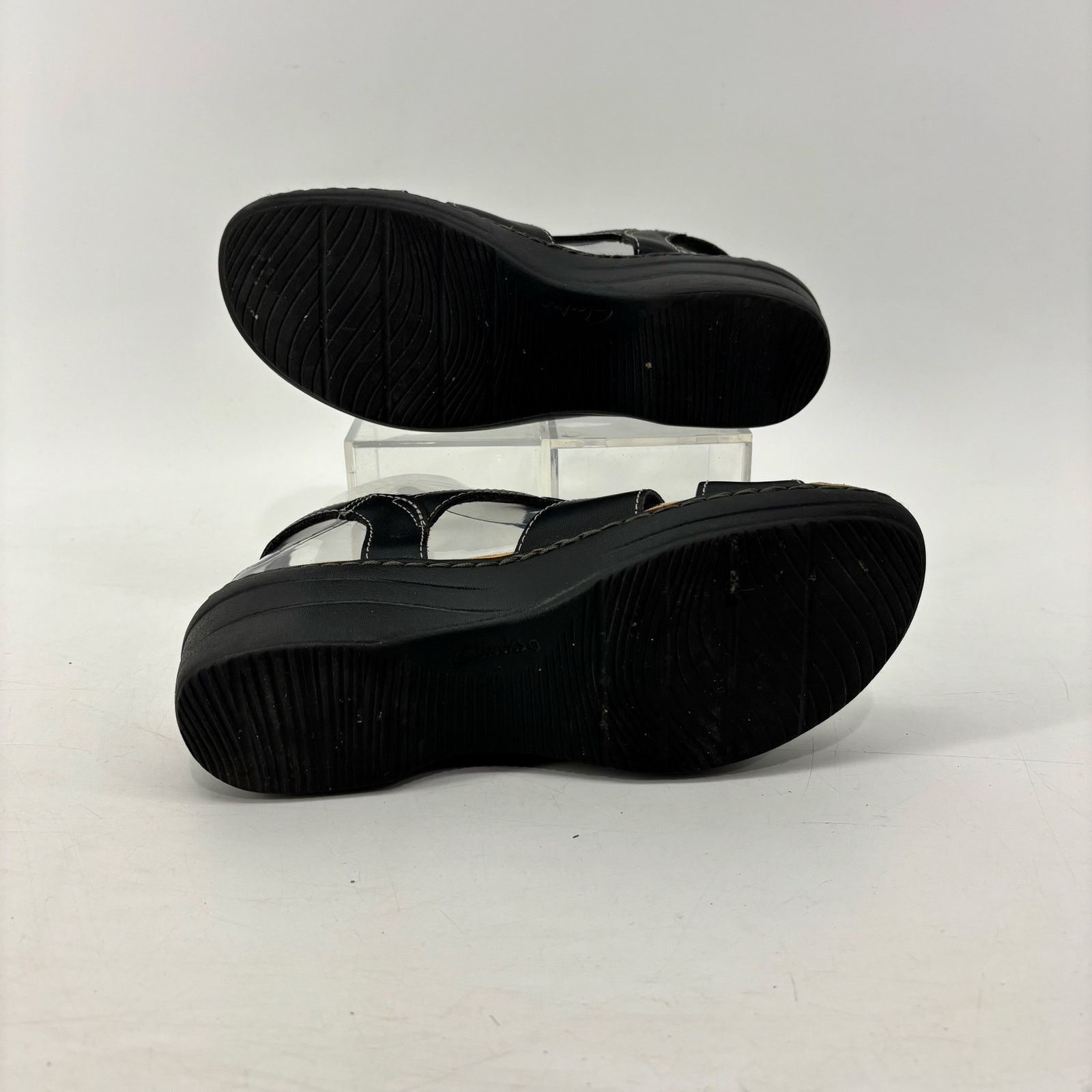 Clarks Clarks Merliah Derby Women's Size 6.5 Sandals Comfort Black Size US 6.5 / IT 36.5 - 6 Thumbnail