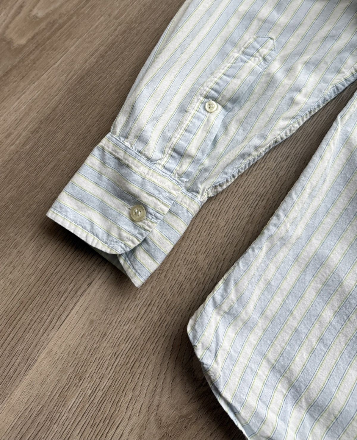 La Martina La Martina The Prince of Wales Polo Cup Striped Button Shirt Size US L / EU 52-54 / 3 - 10 Thumbnail