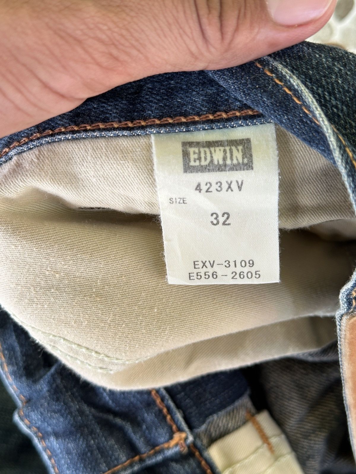 Vintage Edwin 💥 Japanese Brand edwin Exclusive Vintage Light Blue💥 Size US 34 / EU 50 - 5 Thumbnail
