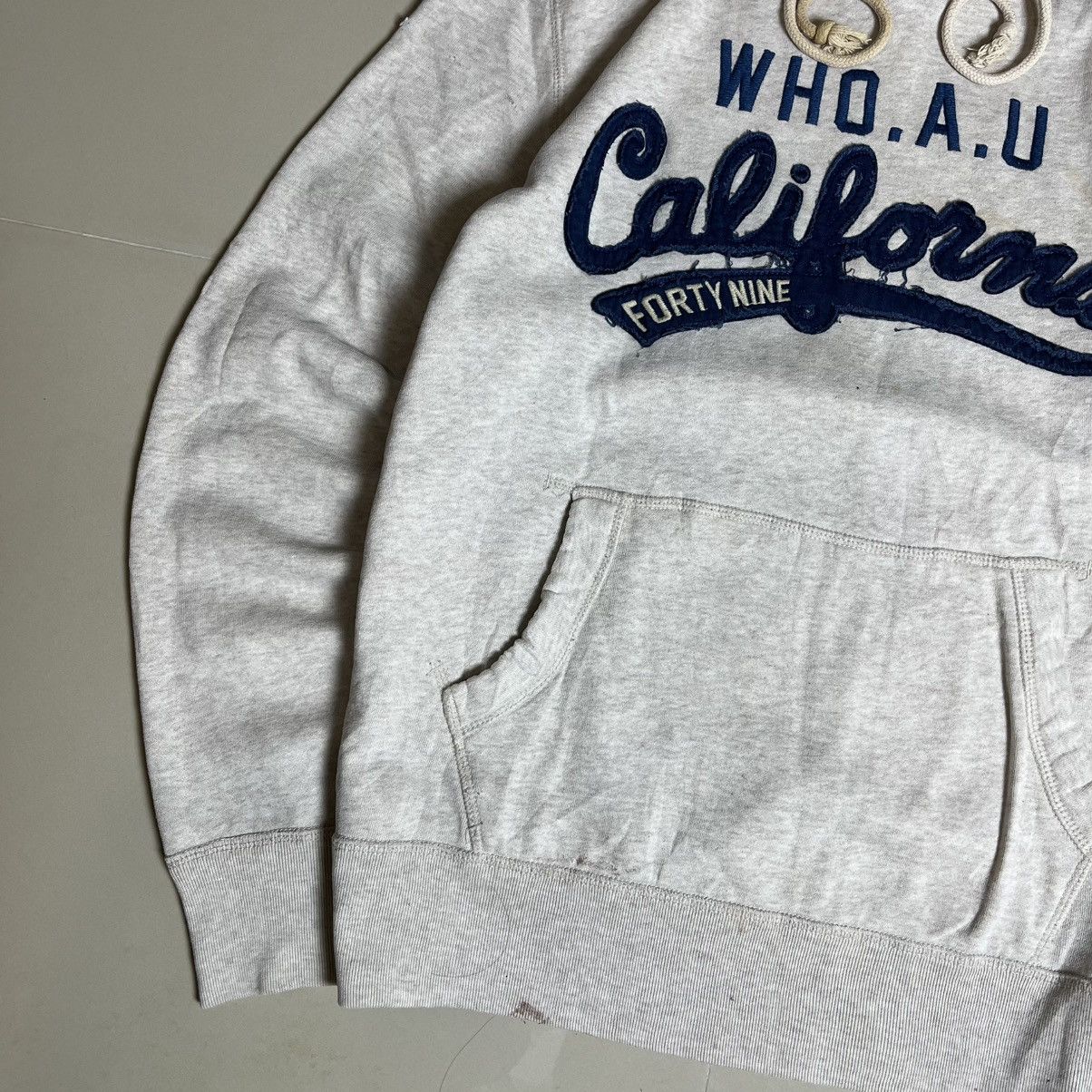 Japanese Brand WHO.A.U California Hoodie – Faux Fur XL Street Fit Size XL / US 12-14 / IT 48-50 - 3 Thumbnail