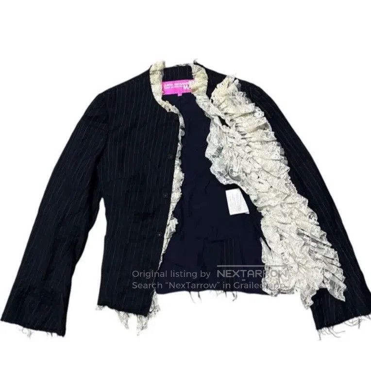 Junya Watanabe Junya Watanabe Striped Jacket Size S / US 4 / IT 40 - 4 Thumbnail