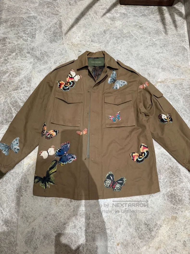 Valentino Butterfly trench coat