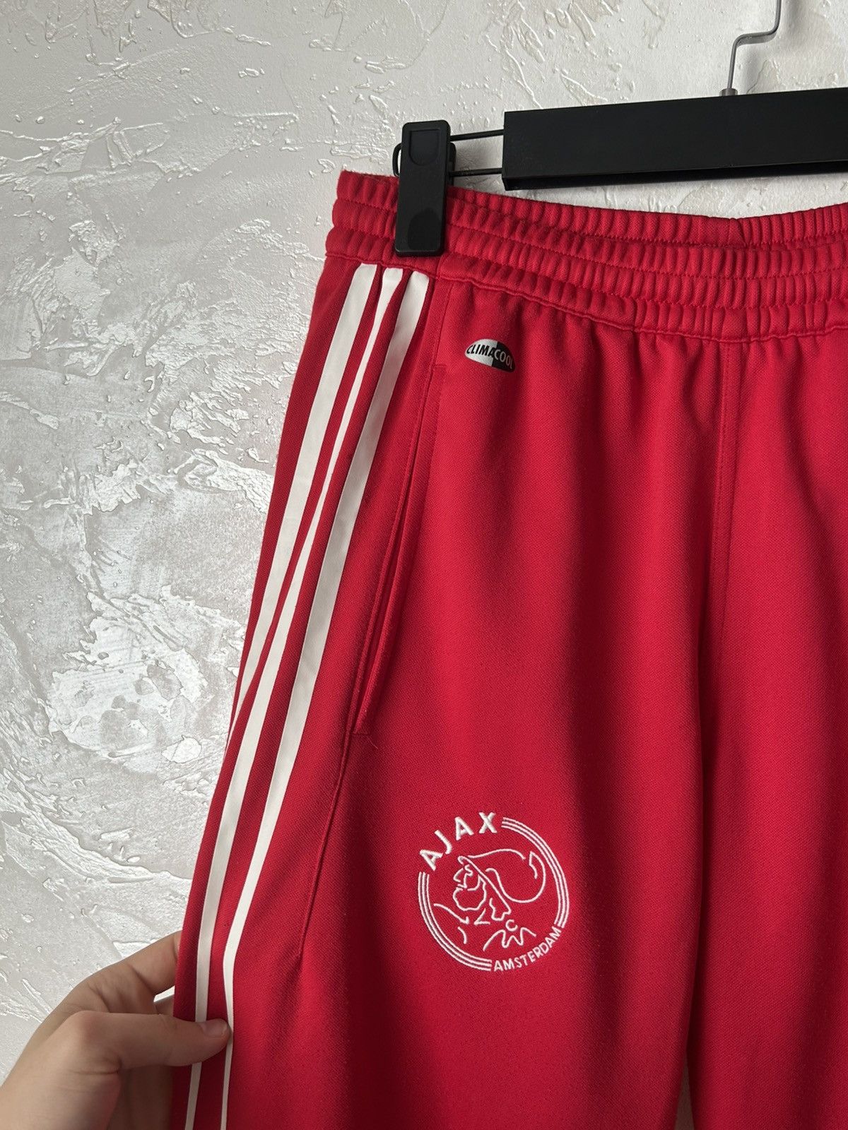 Adidas Vintage Adidas Ajax Football Tracksuit Pants 2004 Size US 32 / EU 48 - 16 Thumbnail