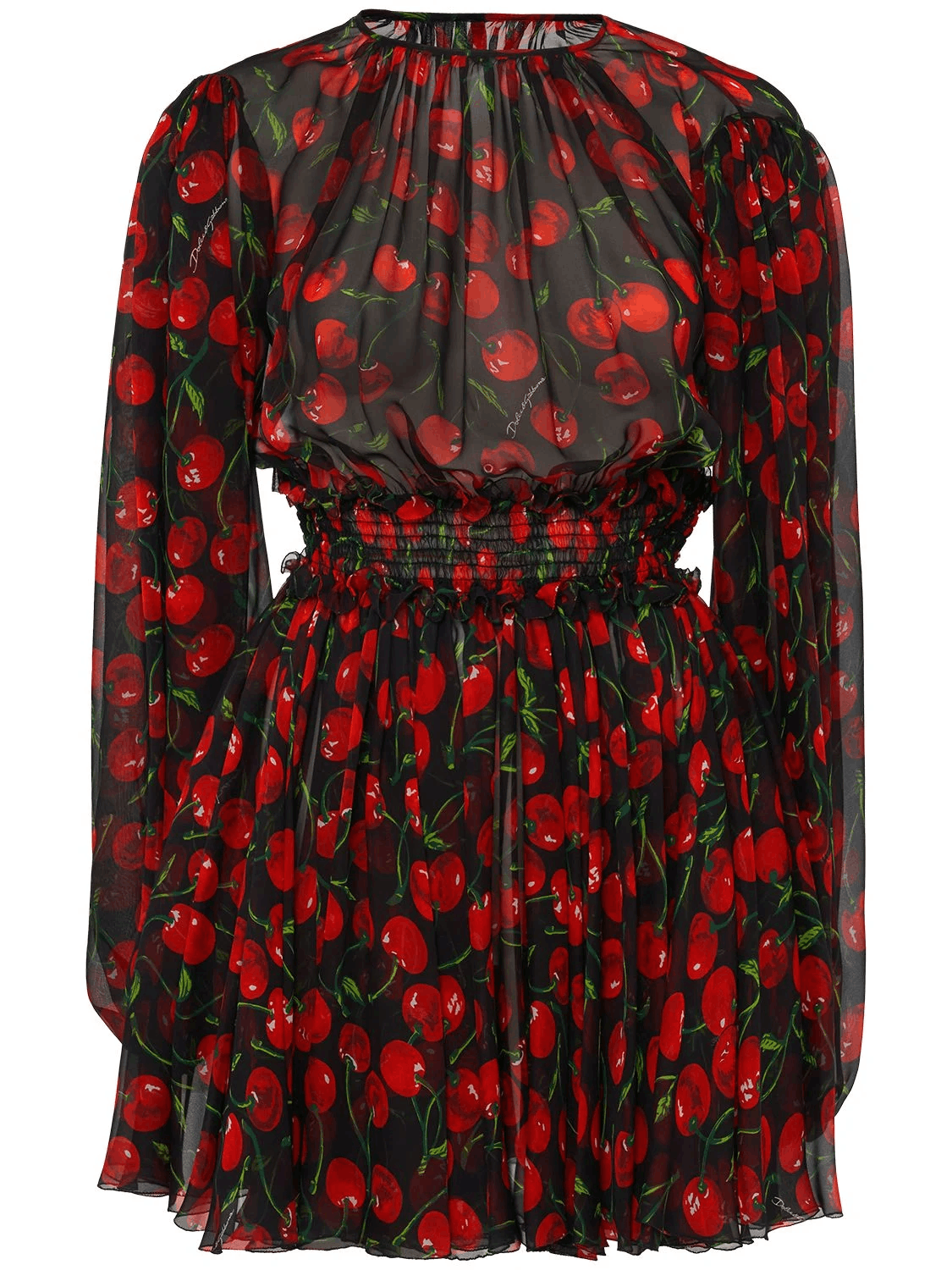 DOLCE&GABBANA $3545 Multicolor Silk Mini Dress N&A