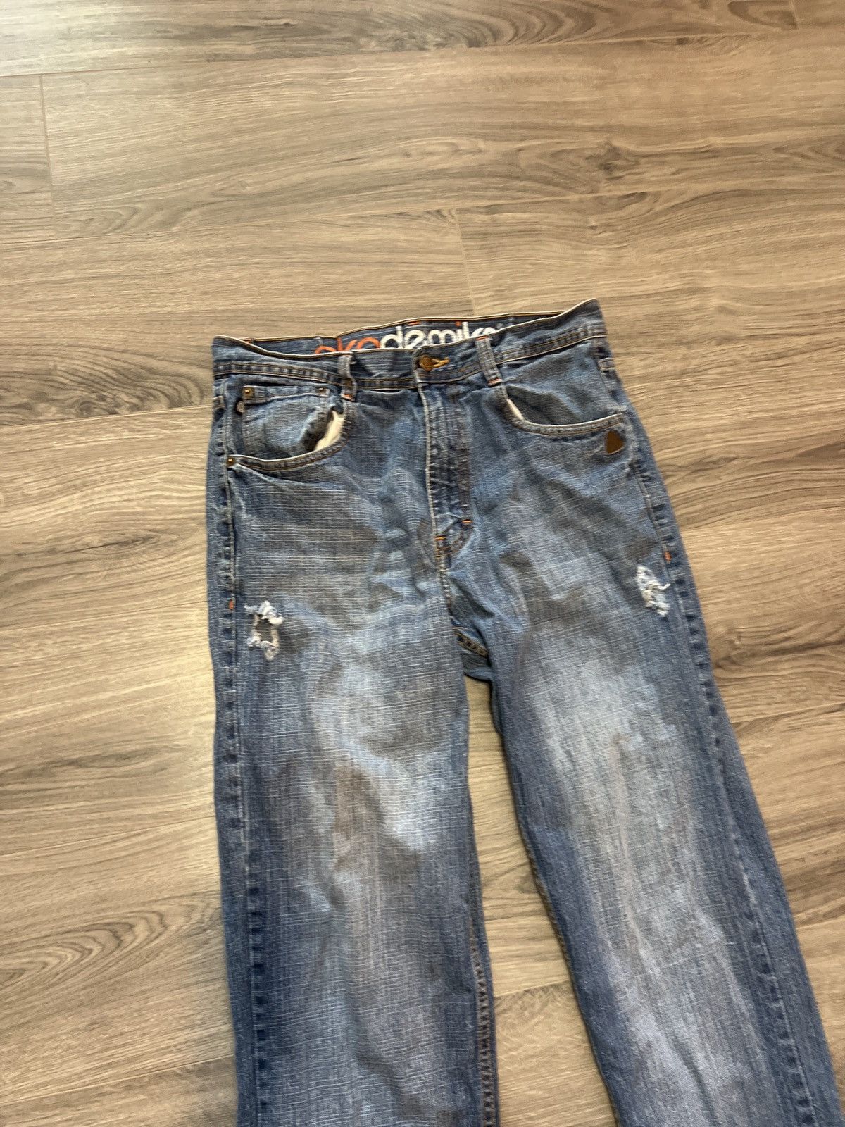 Akademiks × Vintage Crazy Y2K Akademiks Baggy Jeans Skate 34x34 Size US 34 / EU 50 - 4 Thumbnail