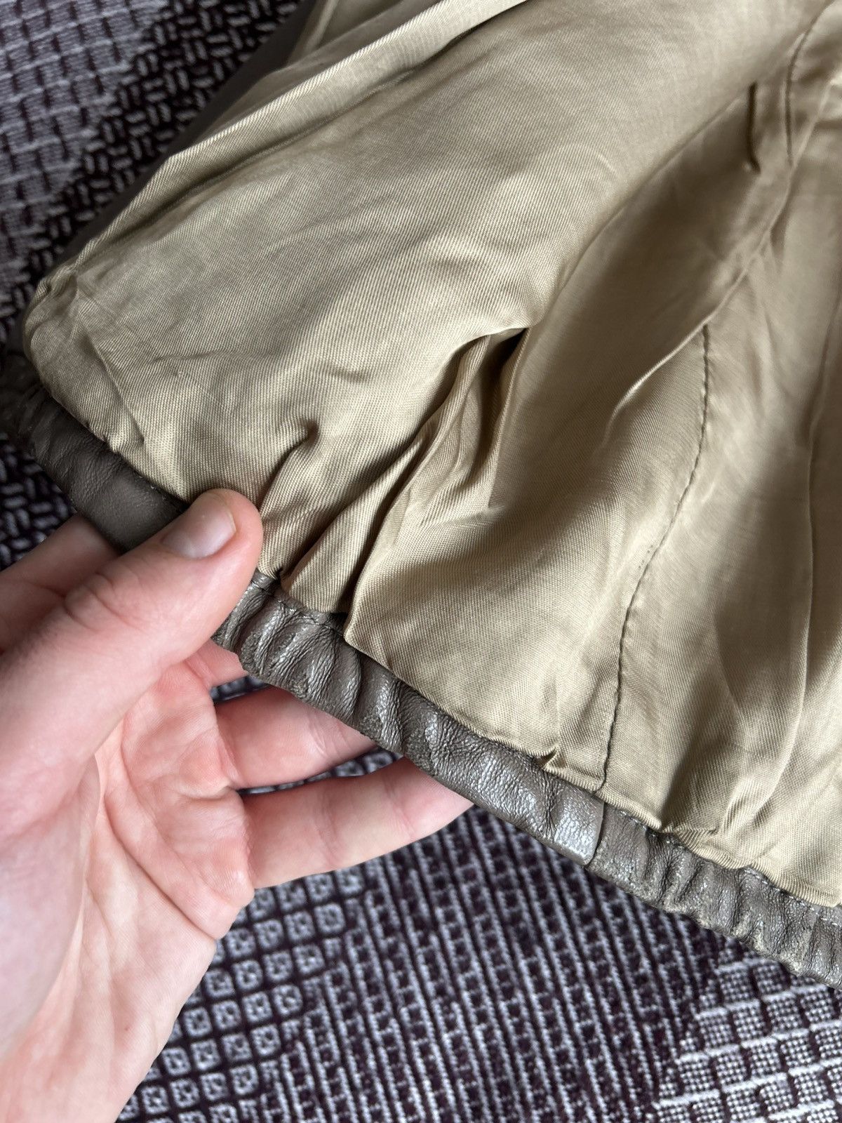 Genuine Leather Vintage Leather Jacket Solid Style Unisex 80s Size Small Size US S / EU 44-46 / 1 - 13 Thumbnail