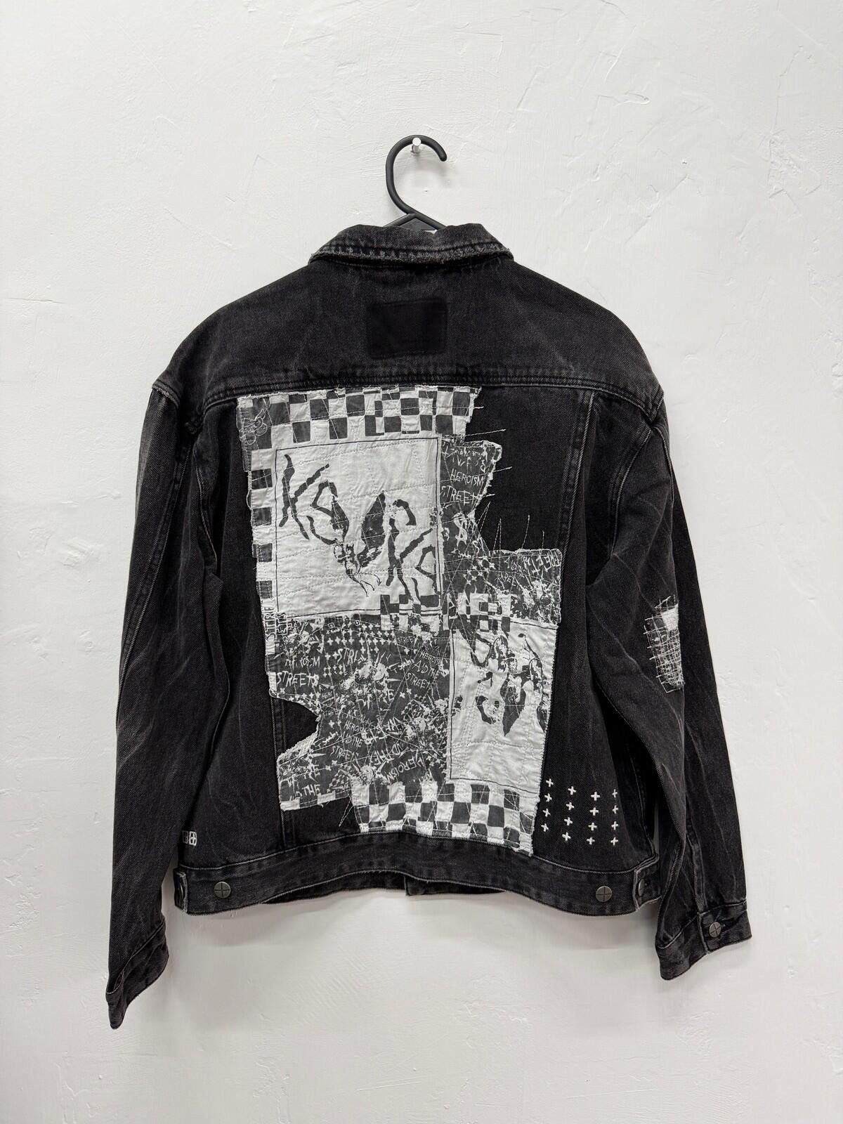 Ksubi new Ksubi mens oh g jacket medium denim gray black streets m Size US M / EU 48-50 / 2 - 1 Thumbnail