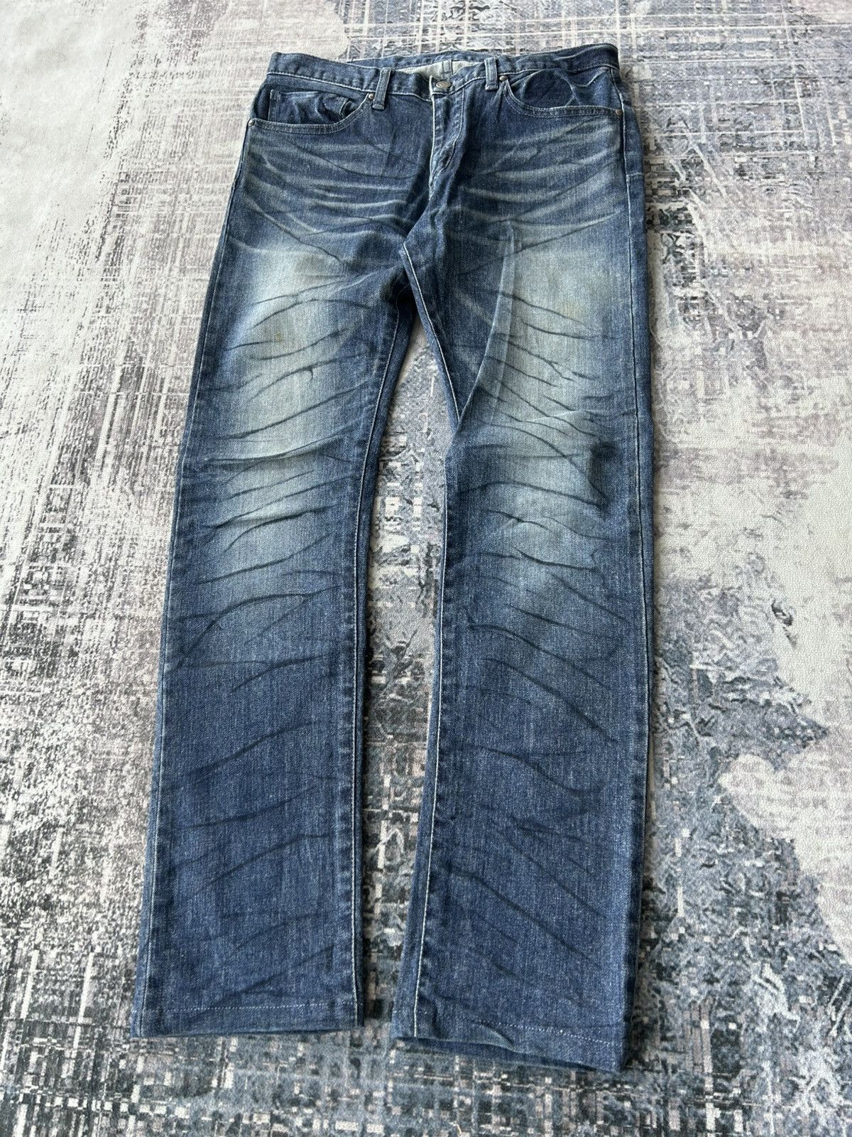 Tornado Mart Tornado Mart Mudwash Jeans Size US 32 / EU 48 - 3 Thumbnail