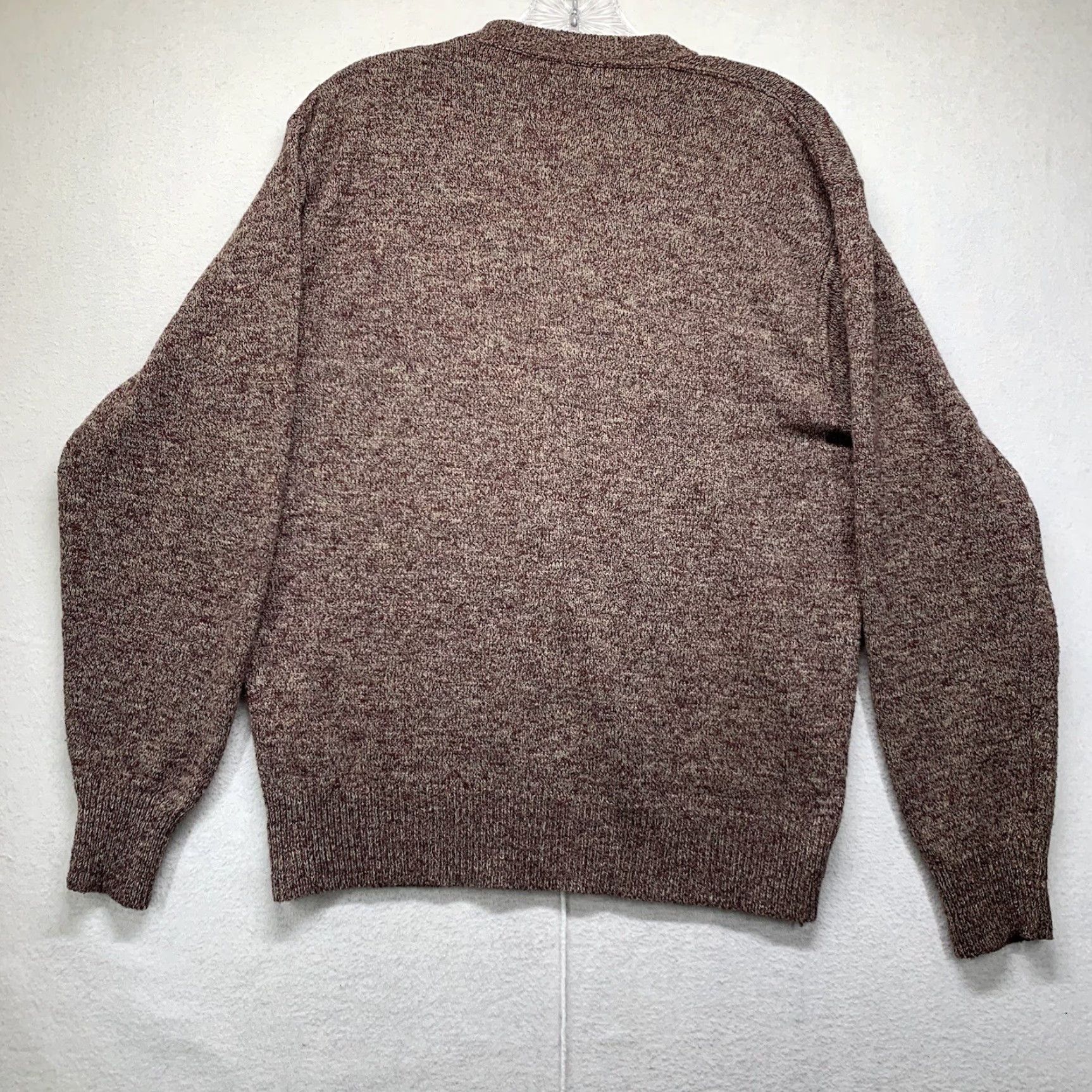 Sears VINTAGE Sears Sweater Large Red 80s Outdoor Pullover Long Sleeve Casual Mens Size US L / EU 52-54 / 3 - 2 Thumbnail