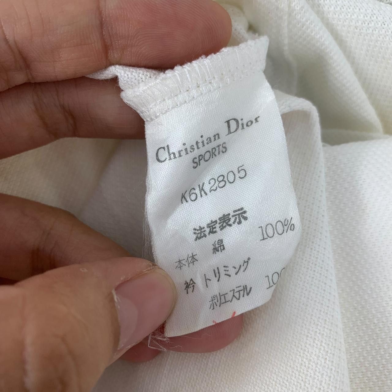 Christian Dior Monsieur Vintage CHRISTIAN DIOR SPORTS CD Collection Tee Shirt Size L / US 10 / IT 46 - 7 Thumbnail
