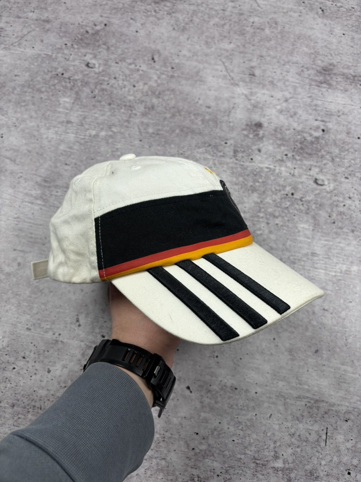 Adidas × Vintage Adidas x Germany vintage cap OS Size ONE SIZE - 3 Thumbnail