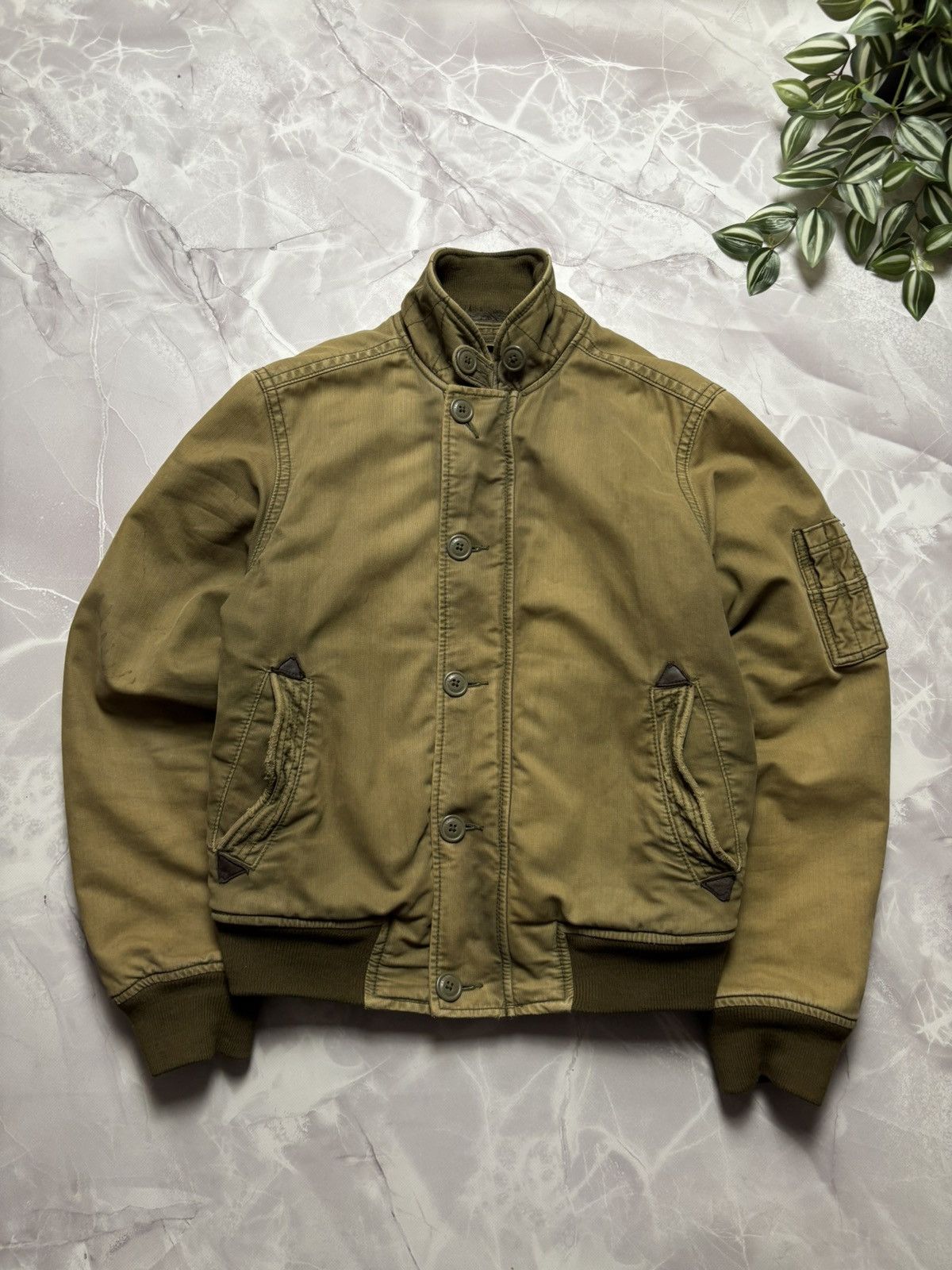 Abercrombie & Fitch Abercrombie & Fitch Harrison Jacket Faux Fur Lined Bomber M Size US M / EU 48-50 / 2 - 3 Thumbnail