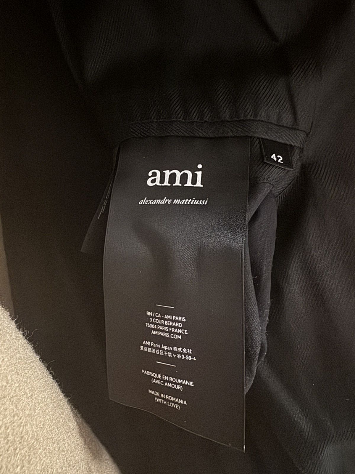 AMI Ami Paris Oversized Two button coat Size US XS / EU 42 / 0 - 5 Thumbnail