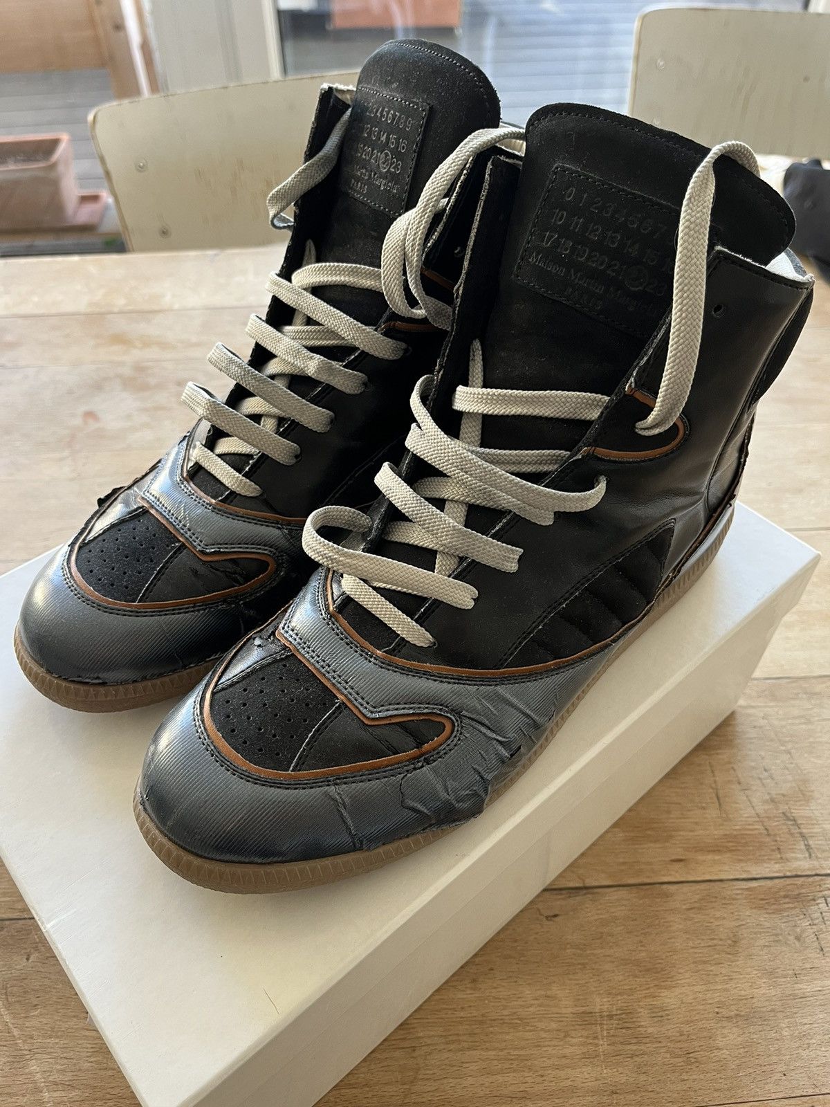 Maison Margiela Margiela High Top Sneaker | Grailed