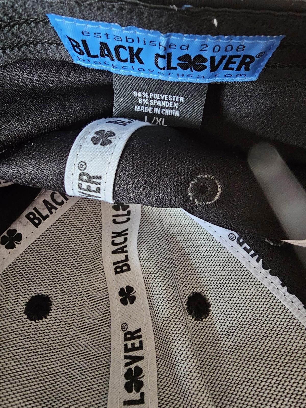 Designer Black Clover Live Lucky hat driving future achievers fit XL Size ONE SIZE - 7 Thumbnail