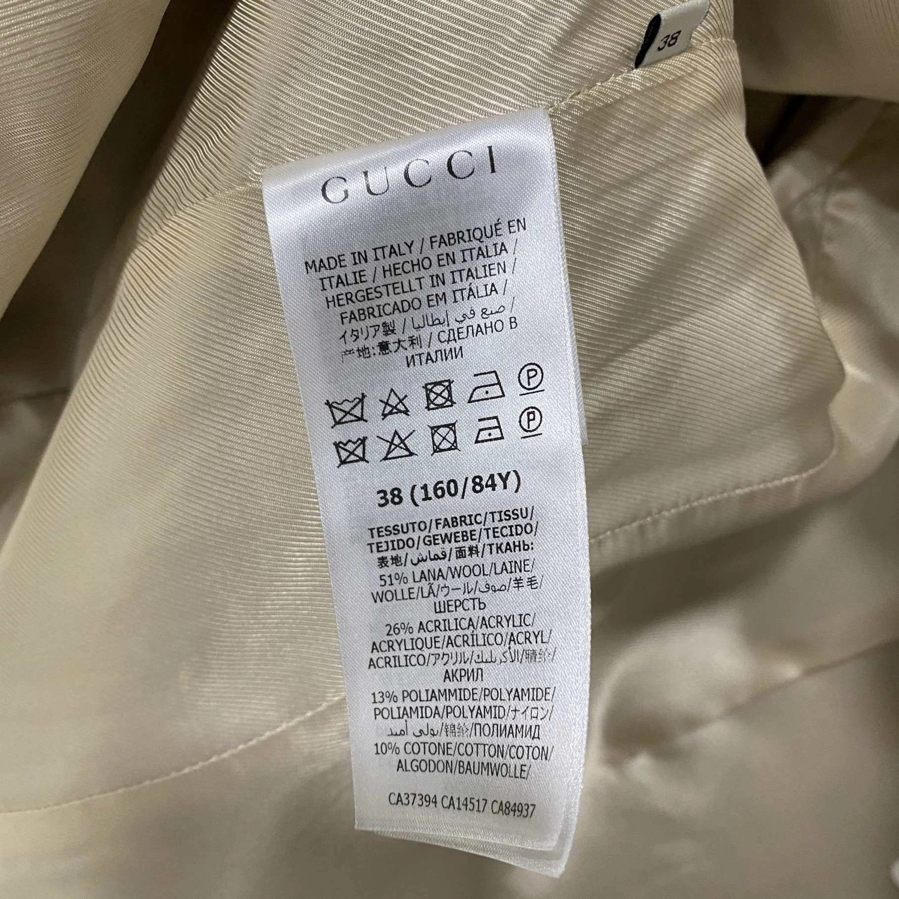 Gucci Gucci jacquard all-over print knit cardigan women's 38 Size XS / US 0-2 / IT 36-38 - 5 Thumbnail