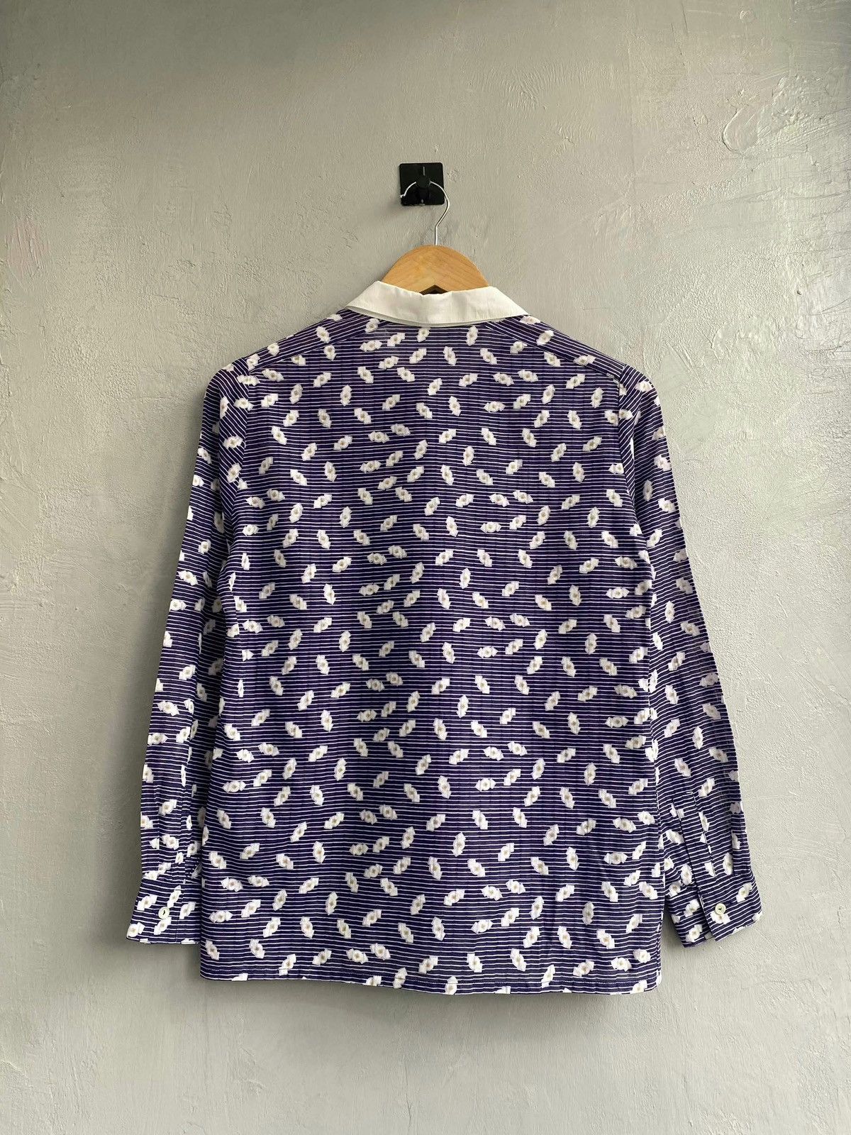 Dior Christian Dior Blue Striped Shirt Size US M / EU 48-50 / 2 - 3 Thumbnail