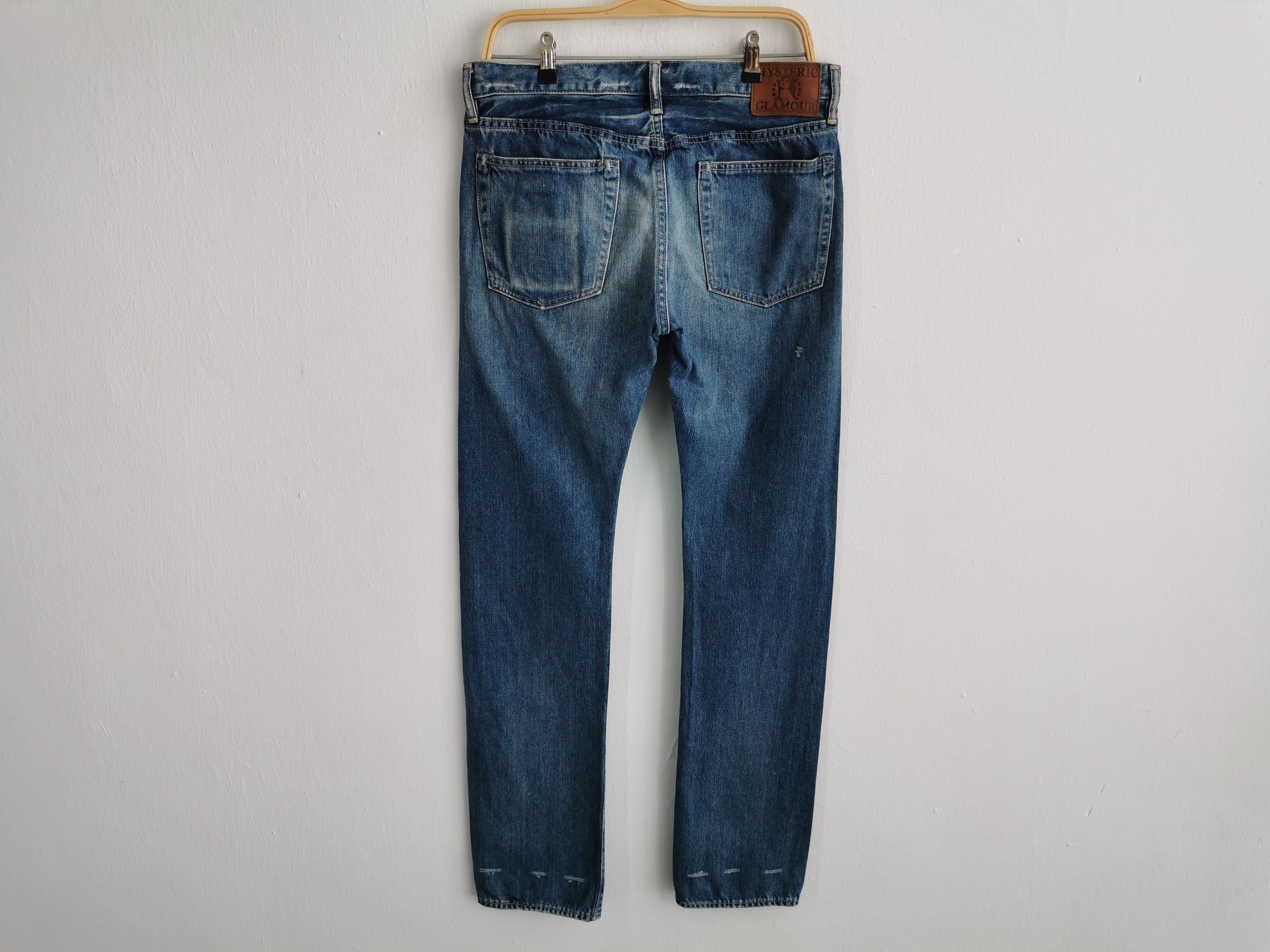 Hysteric Glamour × Japanese Brand Vintage 90s Hysteric Glamour Selvedge Denim Made In Japan Size US 32 / EU 48 - 3 Thumbnail