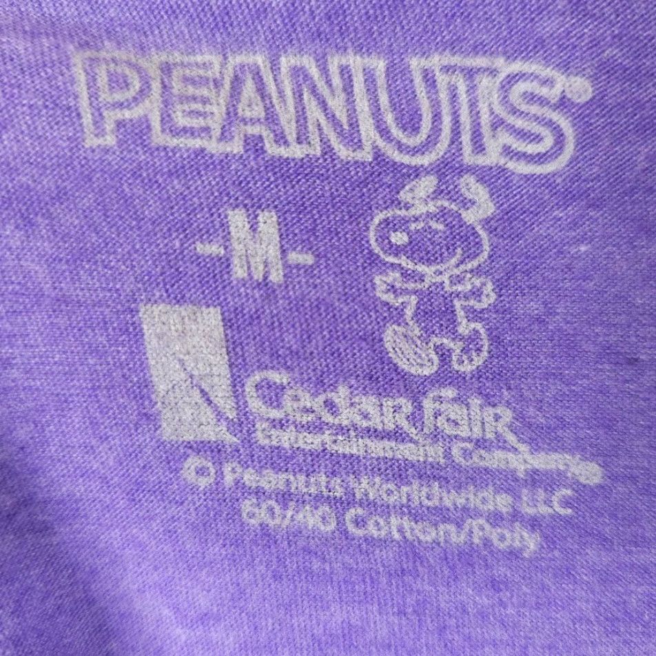 Peanuts Peanuts Cedar Point Snoopy T Shirt Mens Medium Purple Amusement Park Tie Dye (Sandusky Ohio) Size US M / EU 48-50 / 2 - 5 Thumbnail