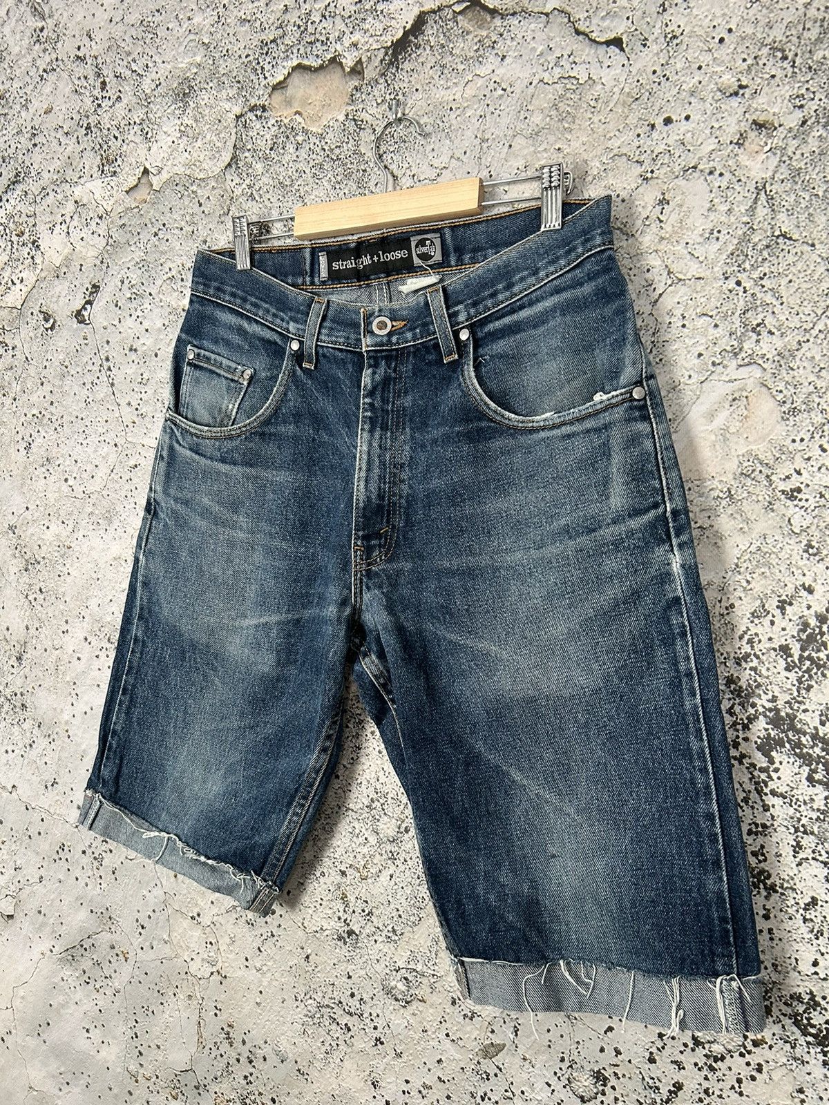 Levi's Vintage Levi’s Silver Tag Shorts Denim 90s Punk Grunge Size US 32 / EU 48 - 2 Thumbnail