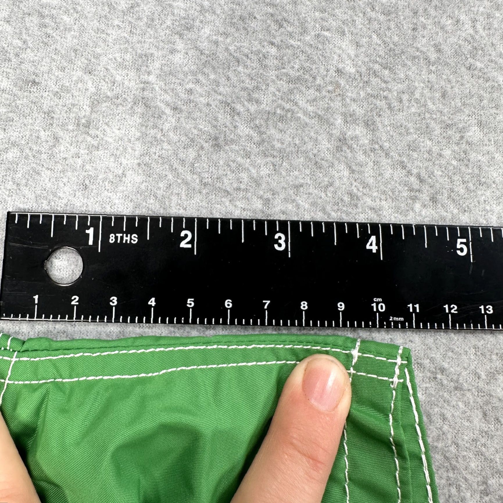 Vintage Birdwell Beach Britches Shorts Mens 29 Green Board Shorts Swim Trunks Surf New Size US 29 - 7 Thumbnail