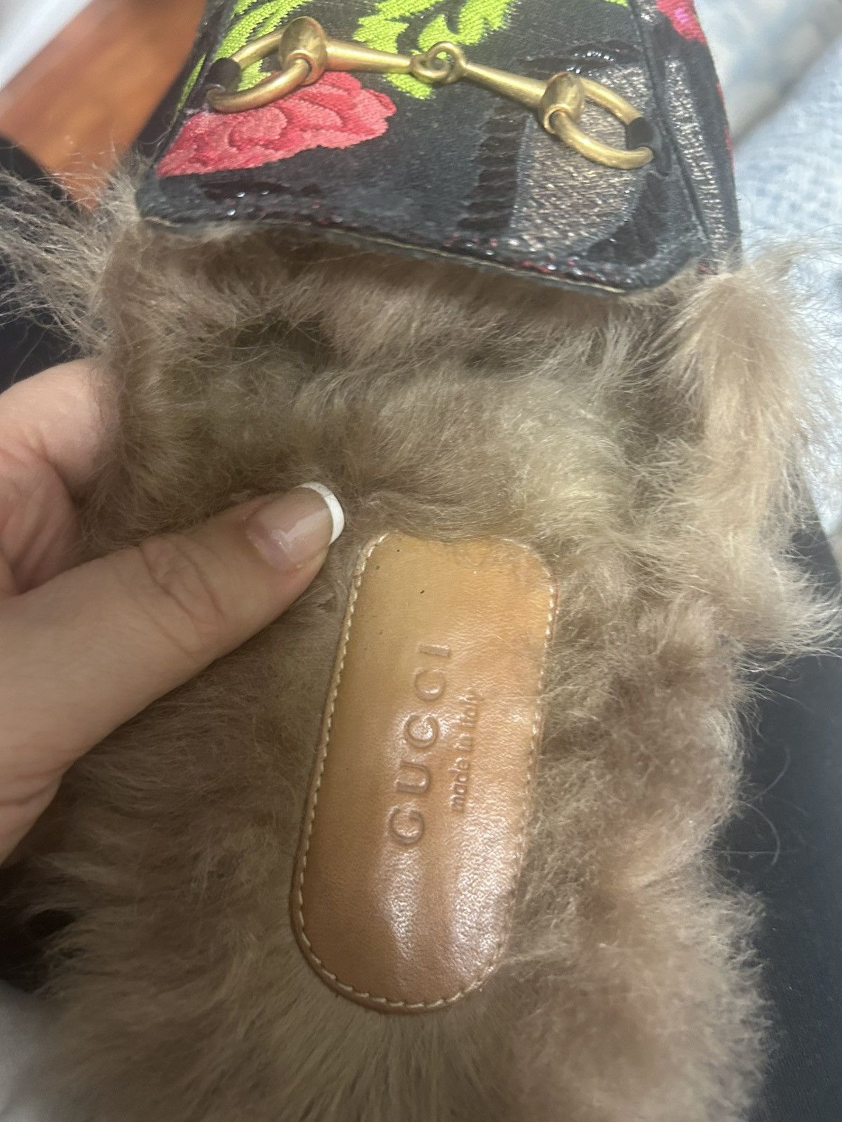 Gucci Gucci Horsebit Fur Mule EU 39 US 8.5 Shearling Slipper /acc Size US 8.5 / IT 38.5 - 6 Thumbnail