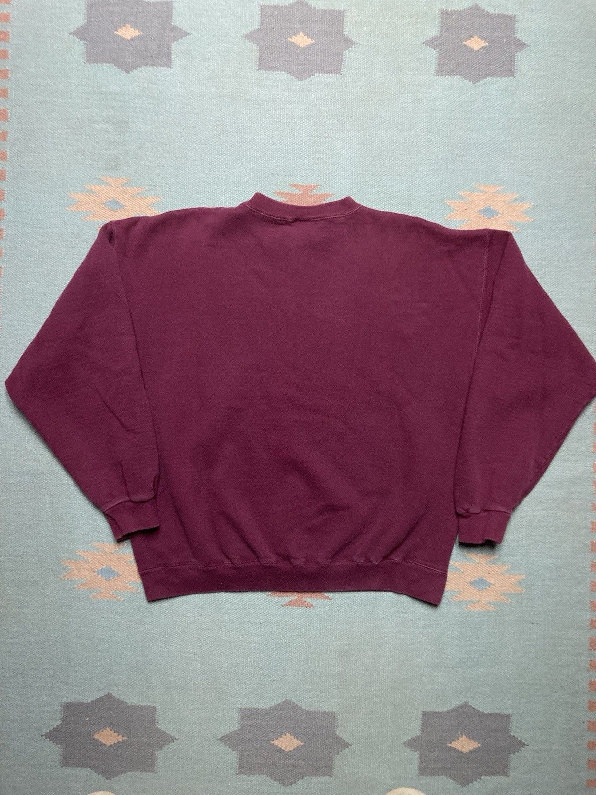 Tultex × Vintage 90s crewneck sweatshirt tultex blank cotton heavyweight XL Size US XL / EU 56 / 4 - 4 Thumbnail
