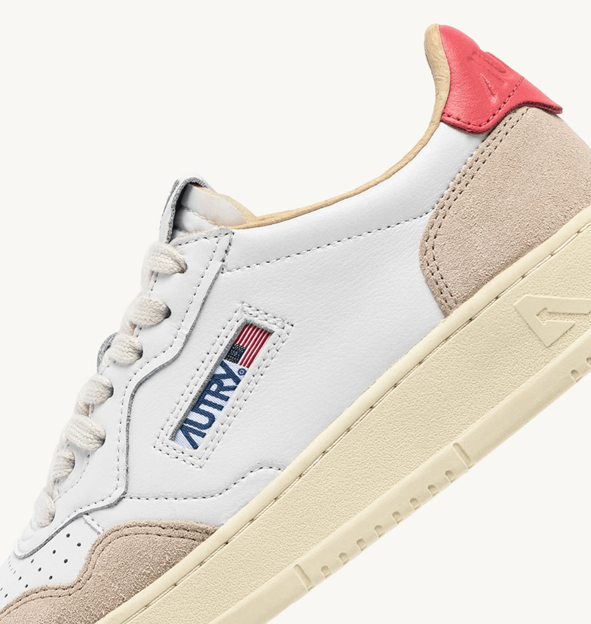 AUTRY AUTRY MEDALIST LOW SNEAKERS IN LEATHER/SUEDE - 36 Size US 6 / IT 36 - 3 Thumbnail