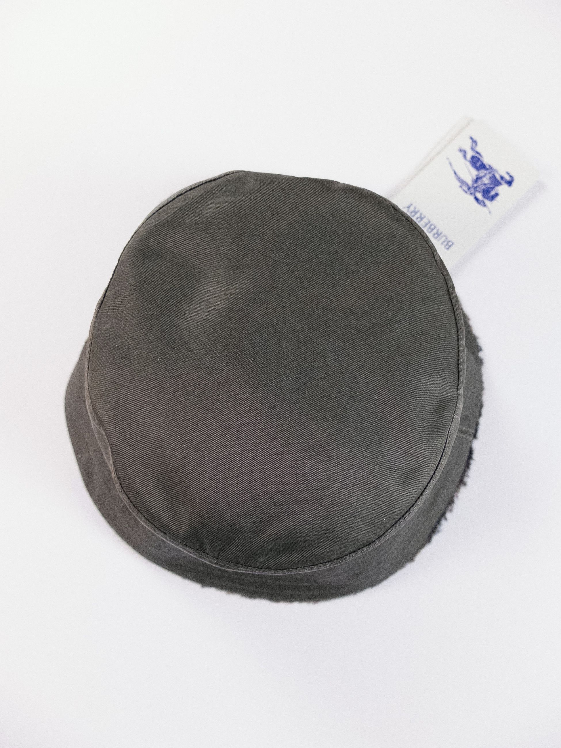 Burberry BURBERRY green brown nylon check reversible bucket hat Size ONE SIZE - 7 Thumbnail