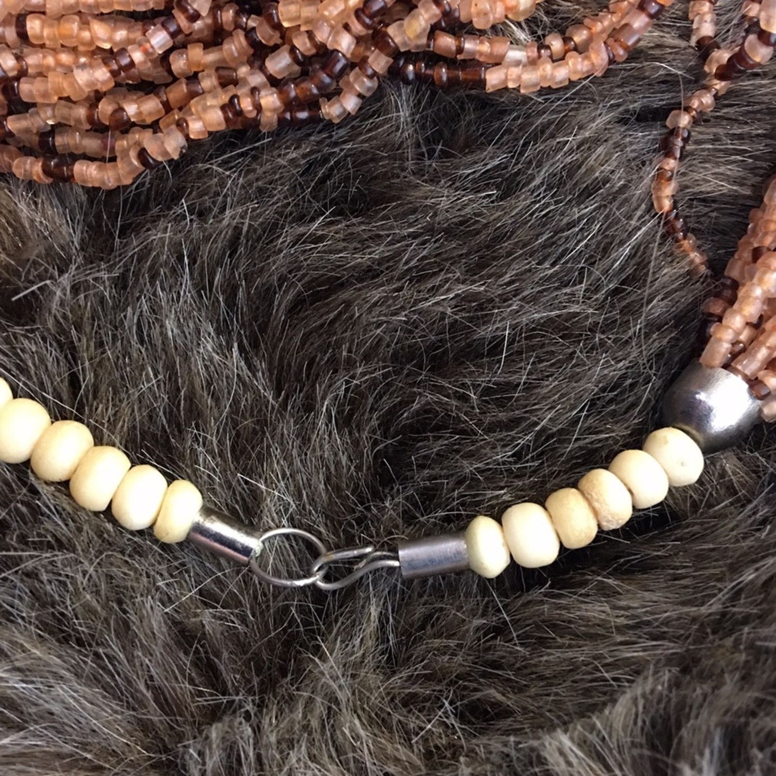 Vintage Vintage 80s multi strand layer seed bead necklace Size ONE SIZE - 8 Thumbnail