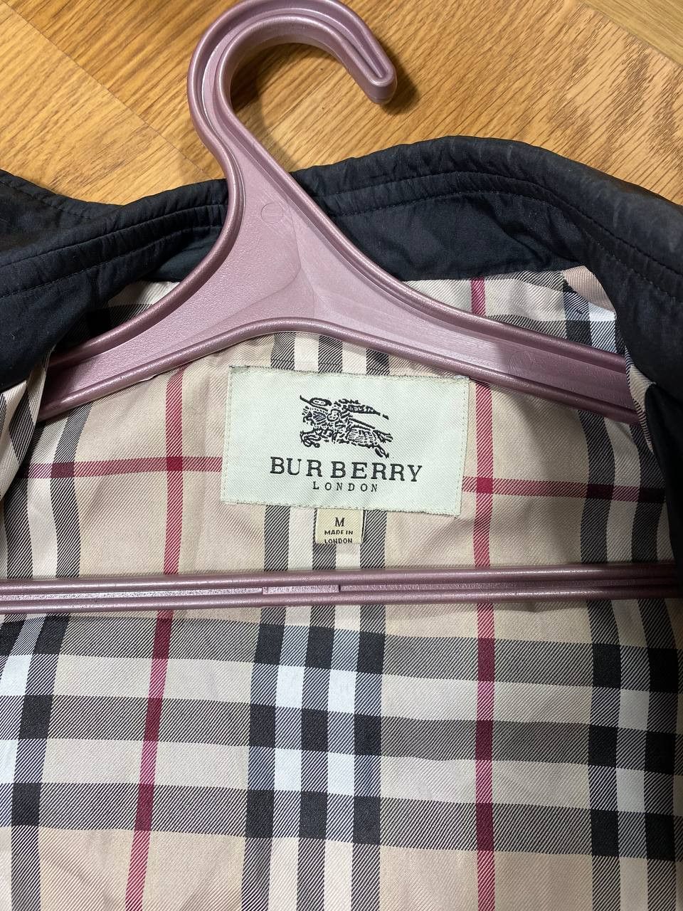 Burberry Burberry Blue Long Nova Check Trench Coat Jacket Size US M / EU 48-50 / 2 - 2 Thumbnail