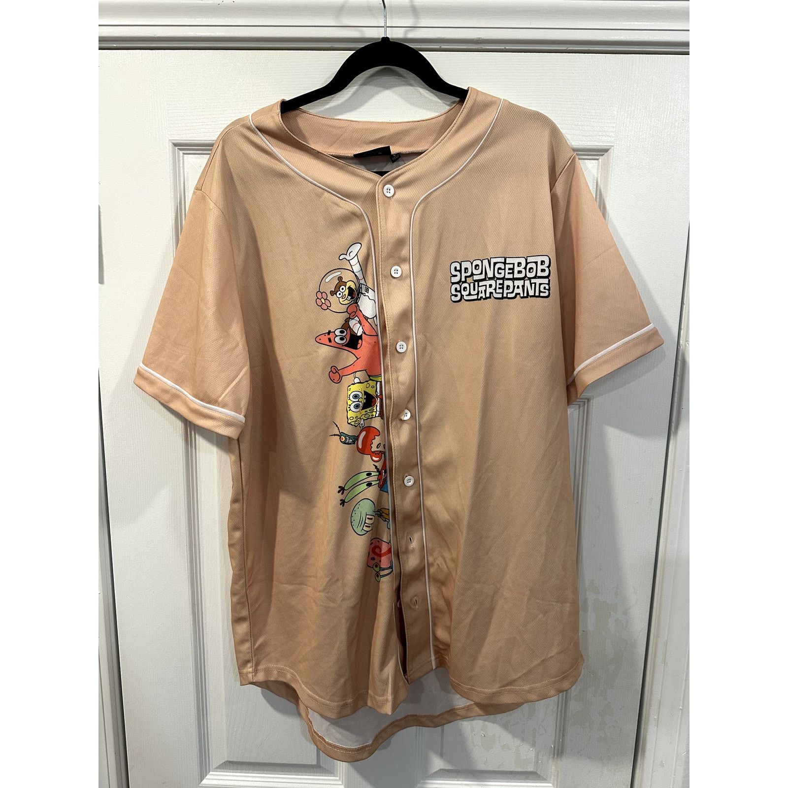 Nickelodeon Official Nickelodeon SpongeBob SquarePants Baseball Jersey L Size US L / EU 52-54 / 3 - 1 Thumbnail