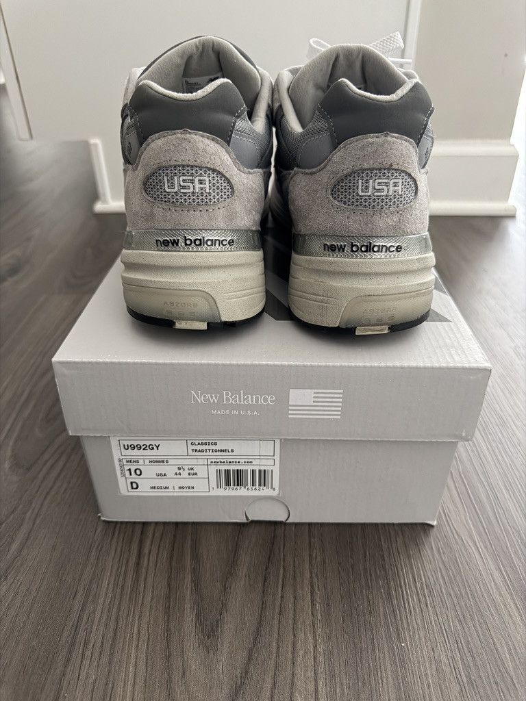 New Balance New Balance Made in USA 992 Core Grey Size US 10 / EU 43 - 6 Thumbnail