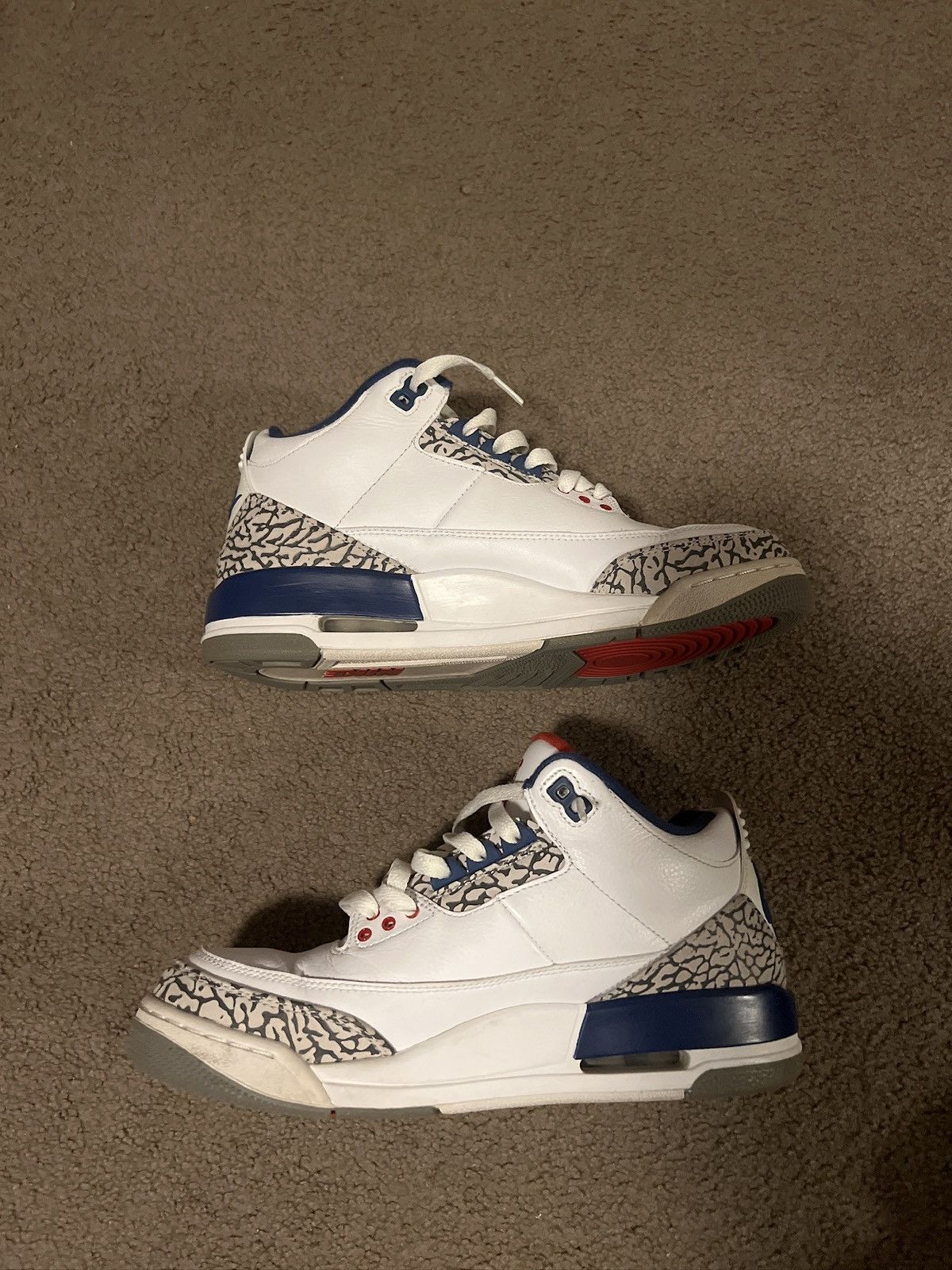Jordan Brand Jordan 3 True Blues (2016) Size US 8 / EU 41 - 2 Thumbnail