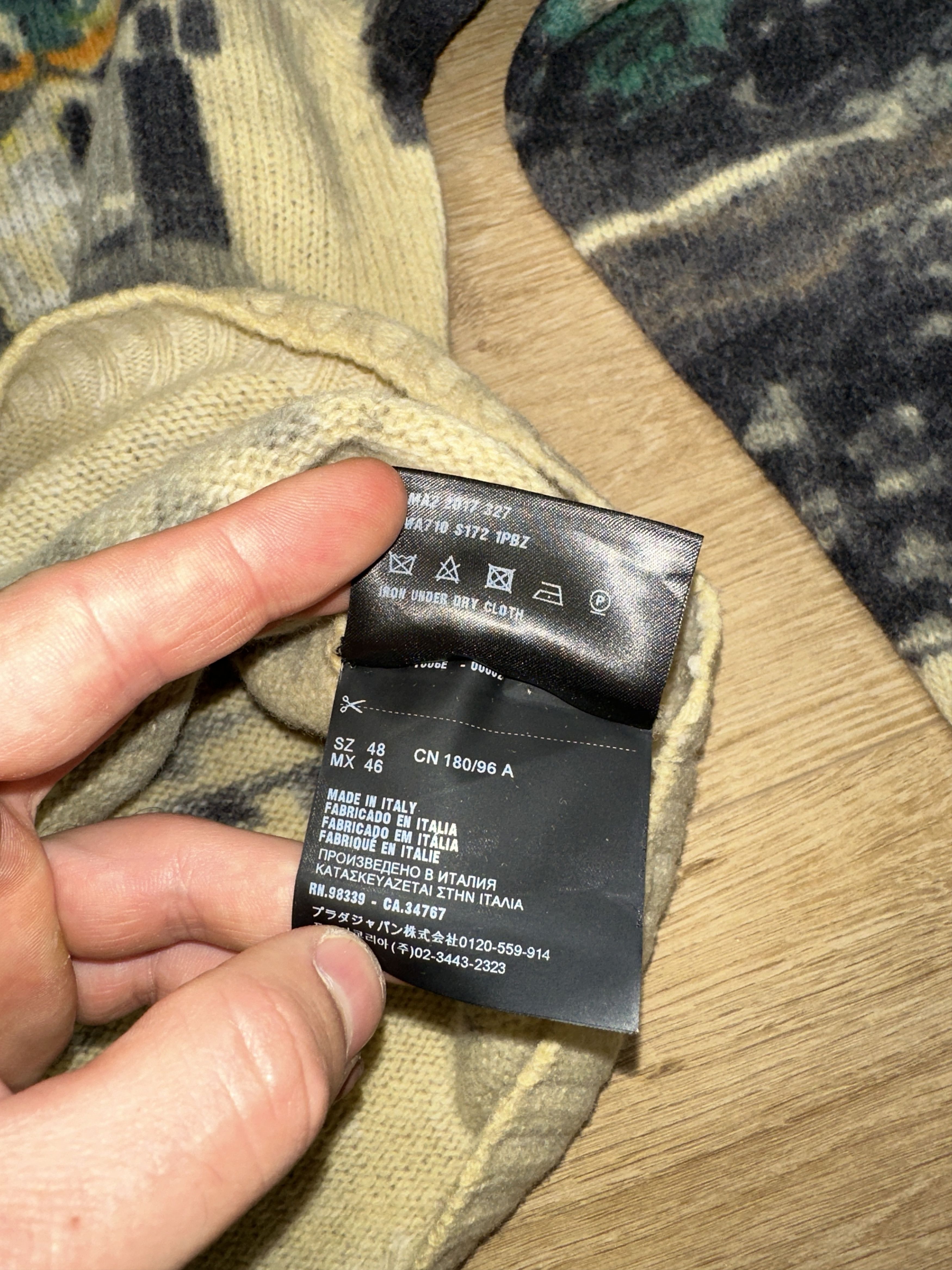 Prada Prada Shetland Village Wool Art Landscape Knit Size 48 Xs S Size US S / EU 44-46 / 1 - 9 Thumbnail