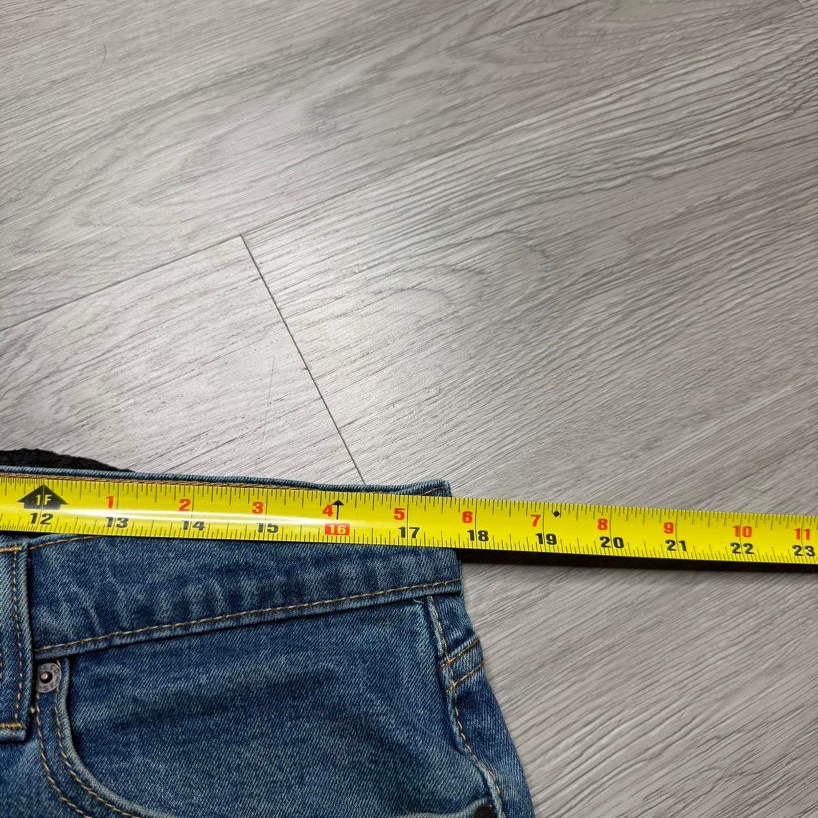 Levi's Levi’s Strauss 505 Regular Straight Fit Dirty Wash Jeans Size US 36 / EU 52 - 4 Thumbnail